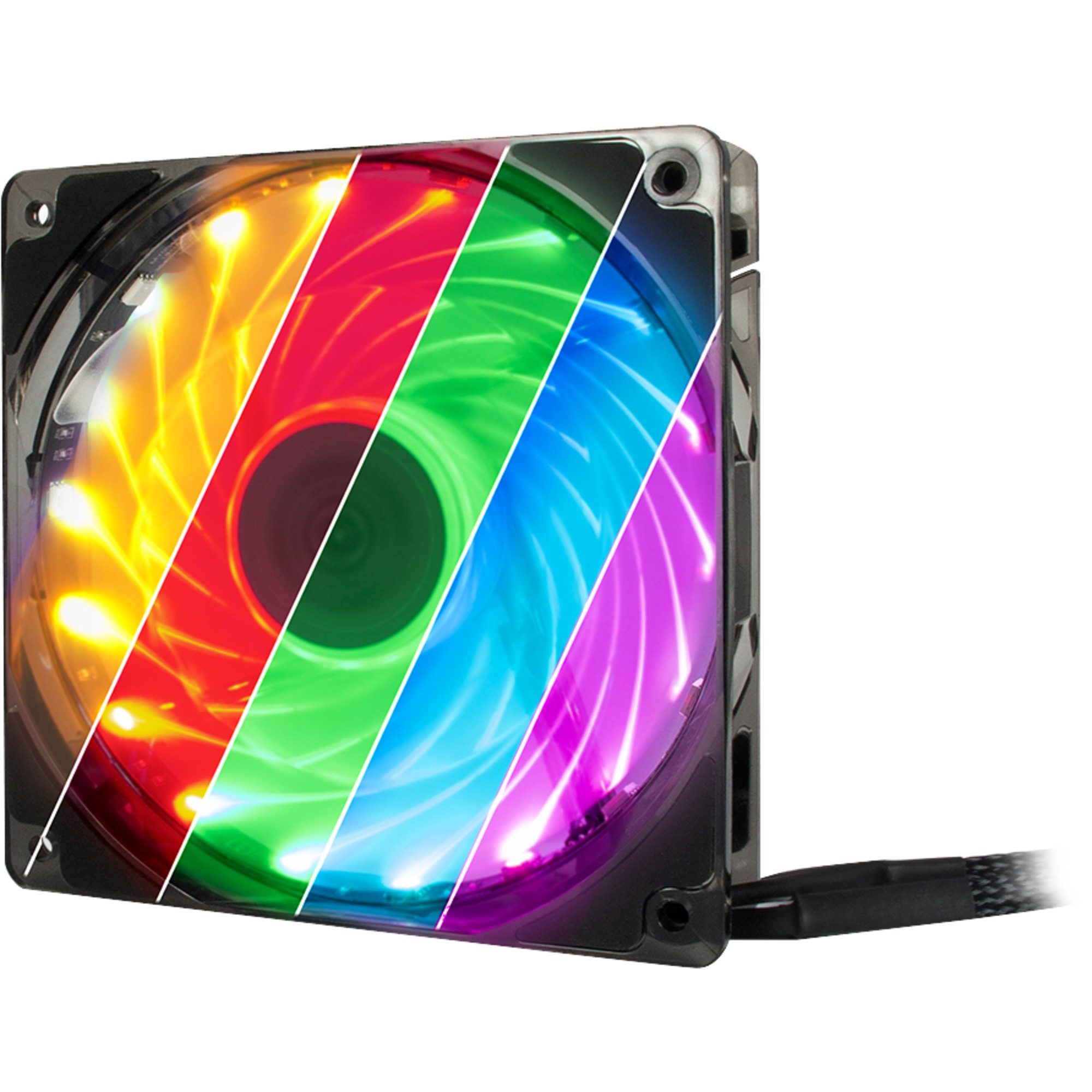 Inter-Tech Gehäuselüfter Inter-Tech Argus L-12025 Aura RGB, Gehäuselüfter