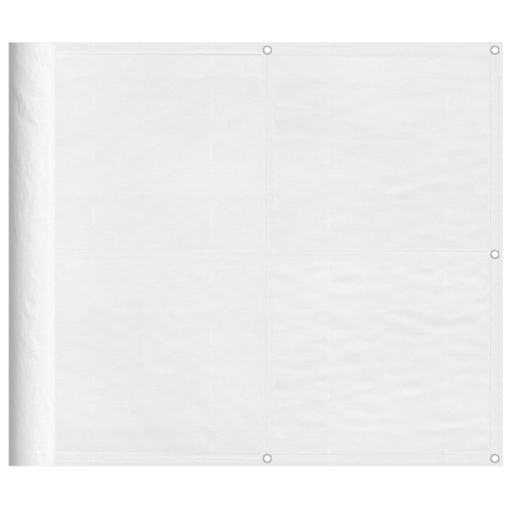 Balkonabdeckung 150x400 Cm Als Sicht- Und Windschutz – Hellgrau, Einfach Zu Montieren, Für Terrasse, Pool & Garten