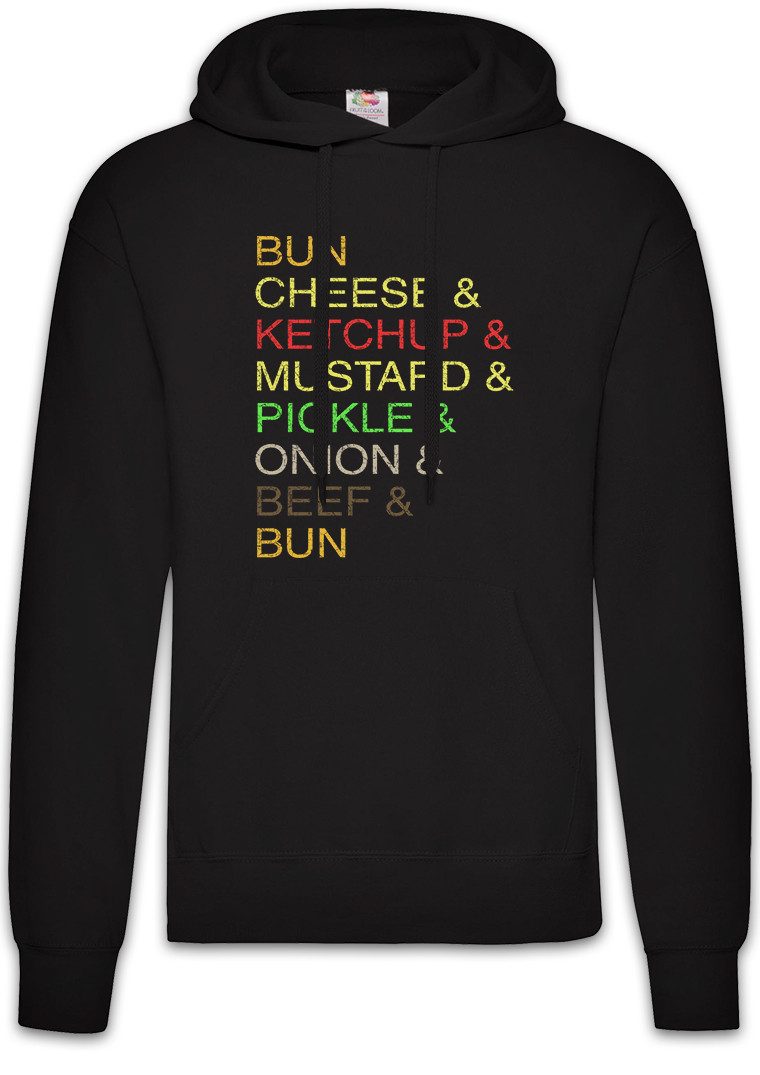 Hoodie BBQ Herren Hoodie Grillen Barbecue Grill Chef Meister Steak Burger Bun