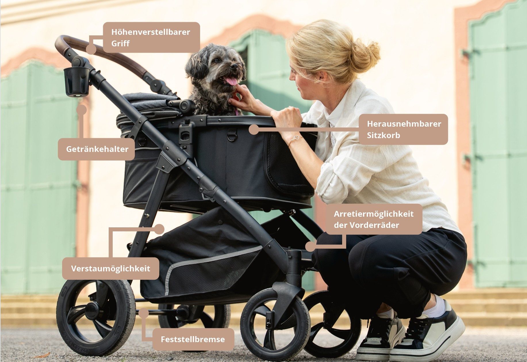 TrendPet Hundebuggy Walk, bis 22 Kg