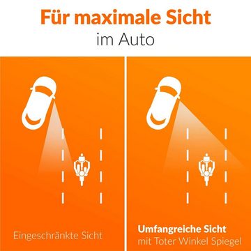 Upgrade4cars Autospiegel Toter Winkel Spiegel Universal, Auto Zusatzspiegel Außen, Autozubehör Accessoires für Frauen & Männer