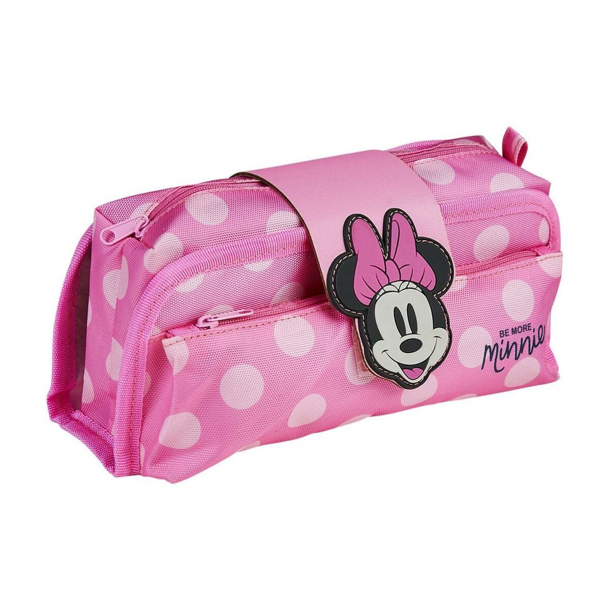 Federtasche Minnie mouse Schulmäppchen Minnie Mouse Rosa 22 x 12 x 7 cm