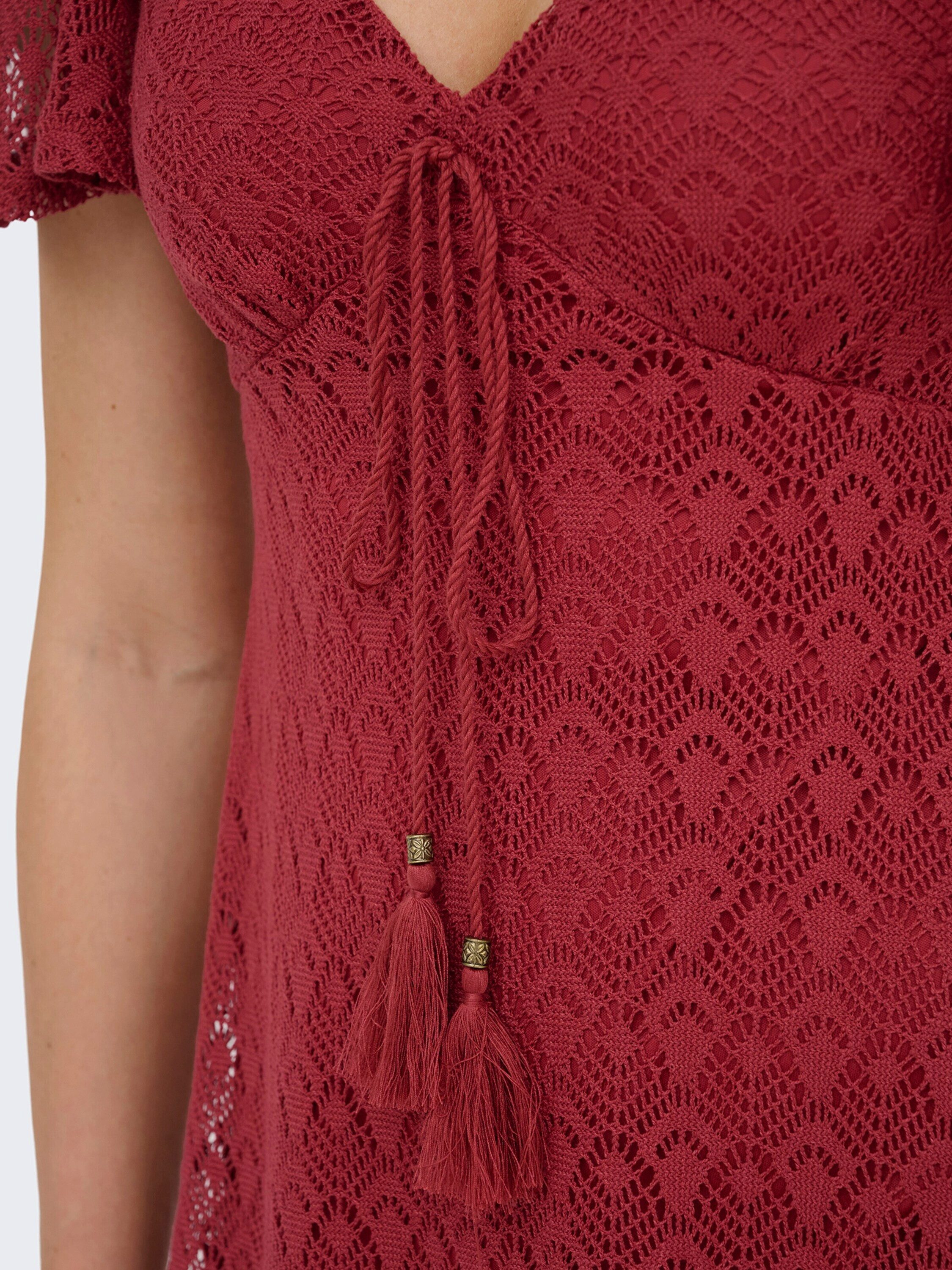 ONLY Midikleid ONLDANA (1-tlg) Drapiert/gerafft