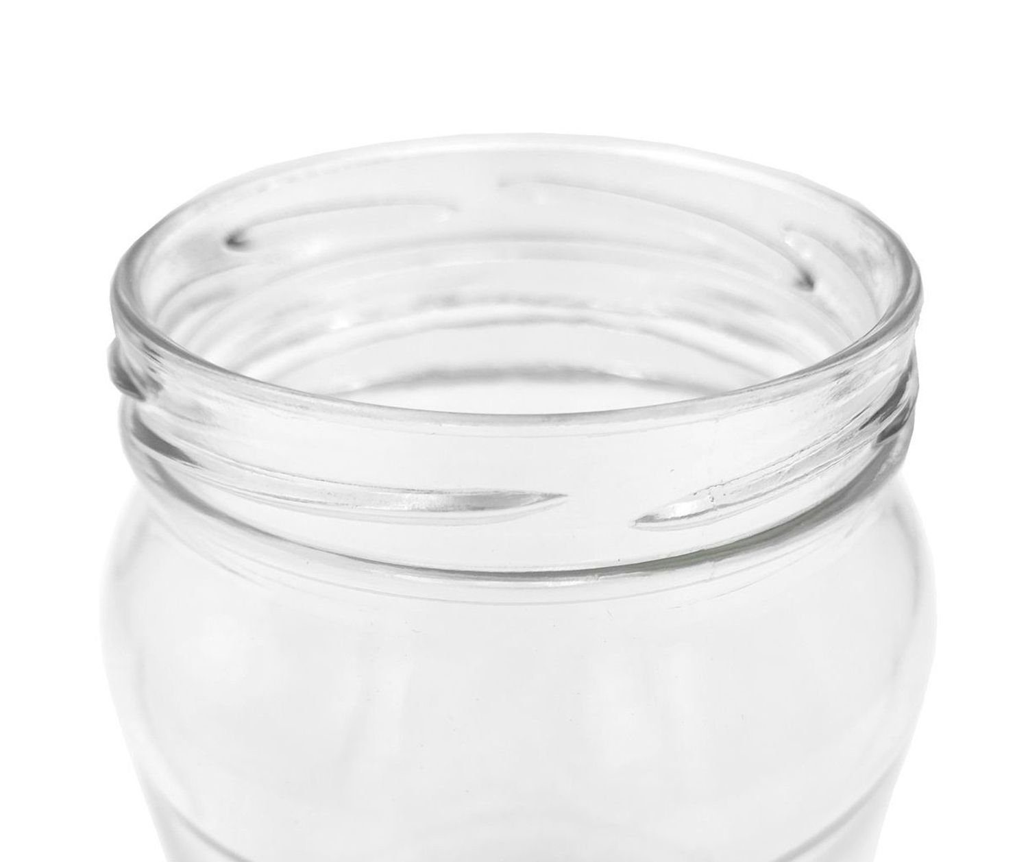 Einweckglas Konservenglas Vorratsglas Schraubdeckel, Vorratsdose Einmachglas Glas BURI 720ml