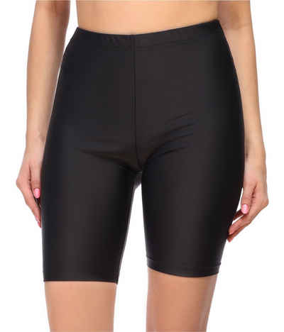 Merry Style Badeshorts Damen Lange Badeshorts Kurze Leggings MS10-333