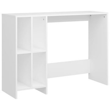 vidaXL Schreibtisch Computertisch Weiß 102,5x35x75 cm Holzwerkstoff