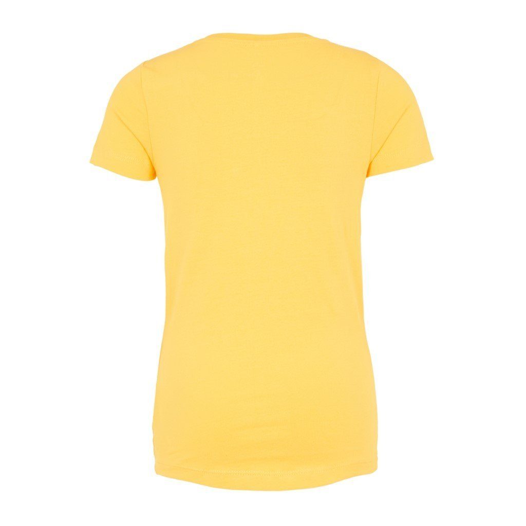 Name It T-Shirt Name It mit Shirt Metallic-Print gelb mit Mädchen Frontprint (1-tlg) in