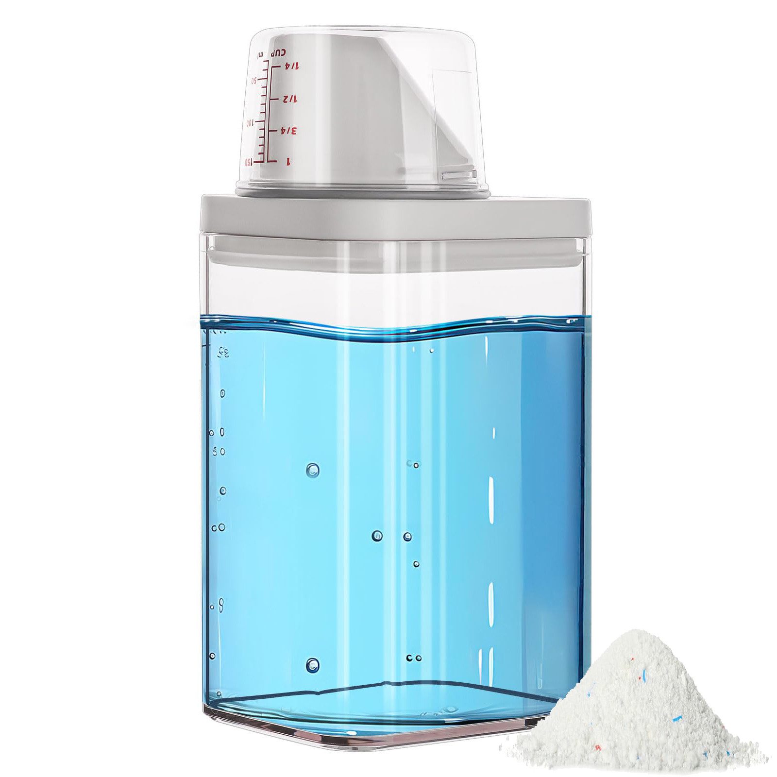 BlingBin Aufbewahrungsbox 1100ML Waschmittelspender mit Messbecher, günstig online kaufen