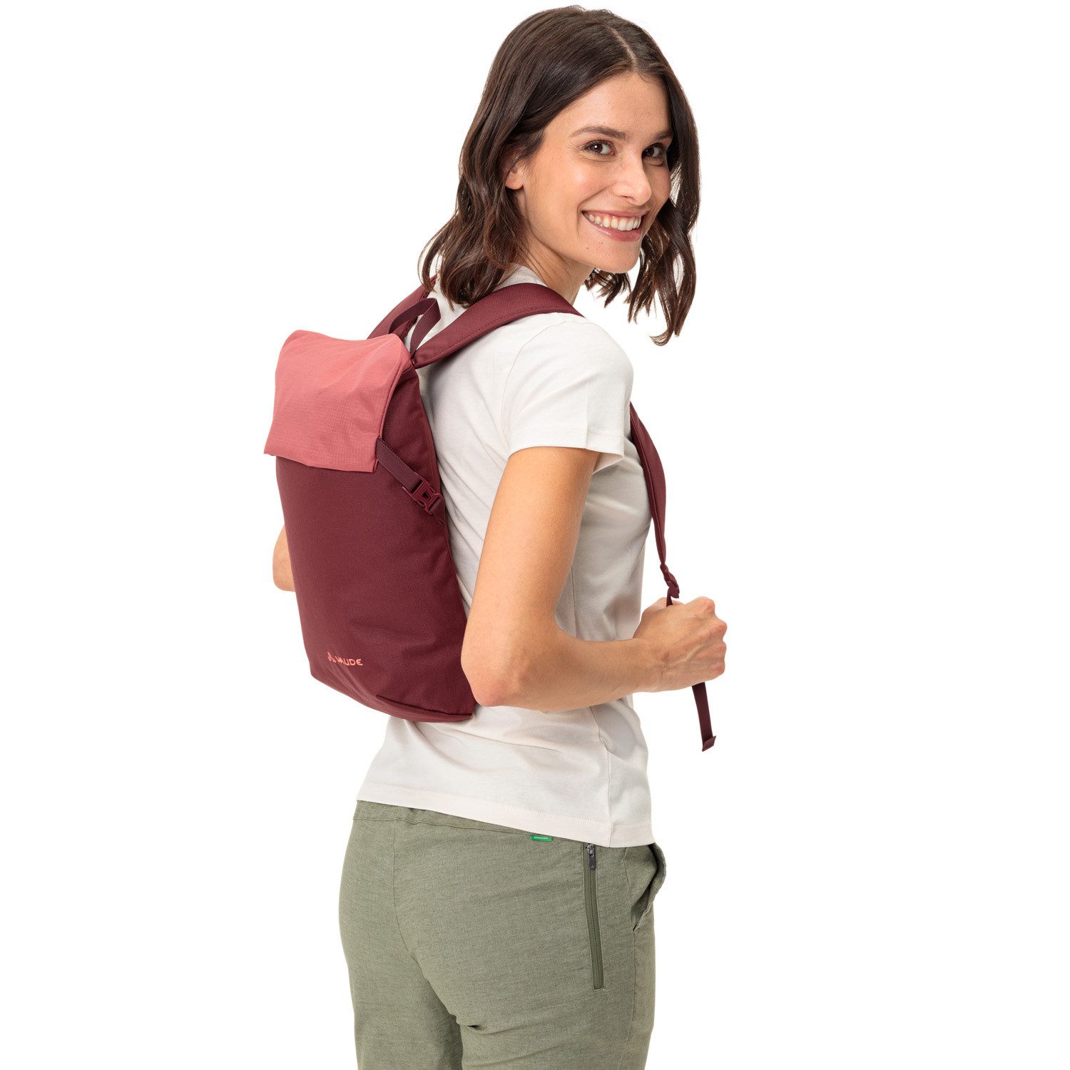 VAUDE Umhängetasche Vaude Damen Rucksack Unuk II dark cherry (1, 1-tlg., 1)