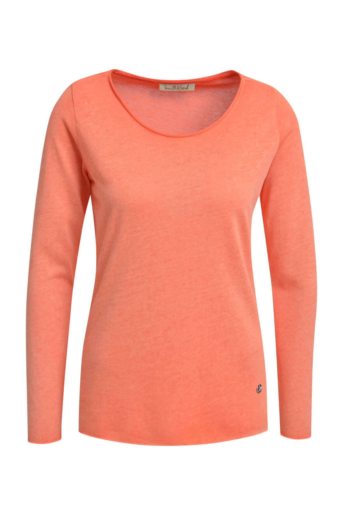 Strickpullover Basic Langarmshirt - Regular Fit