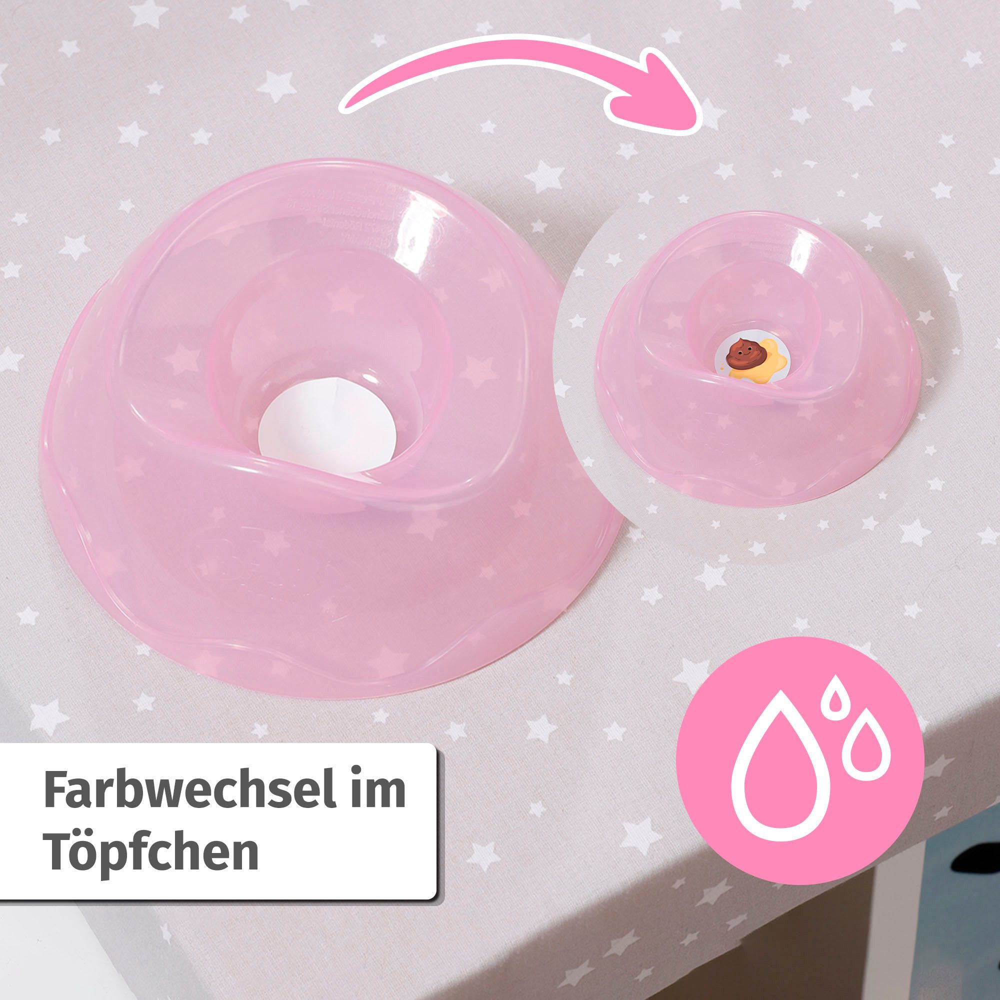 Baby Born Babypuppe Eva, 43 cm (Set, 11-tlg)