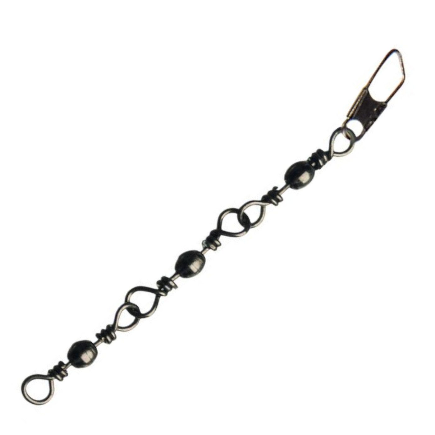 Iron Trout Schnurverbinder Iron Trout Sbirolino Anti Drall Wirbel - 5 Dreifachwirbel, (1-St)