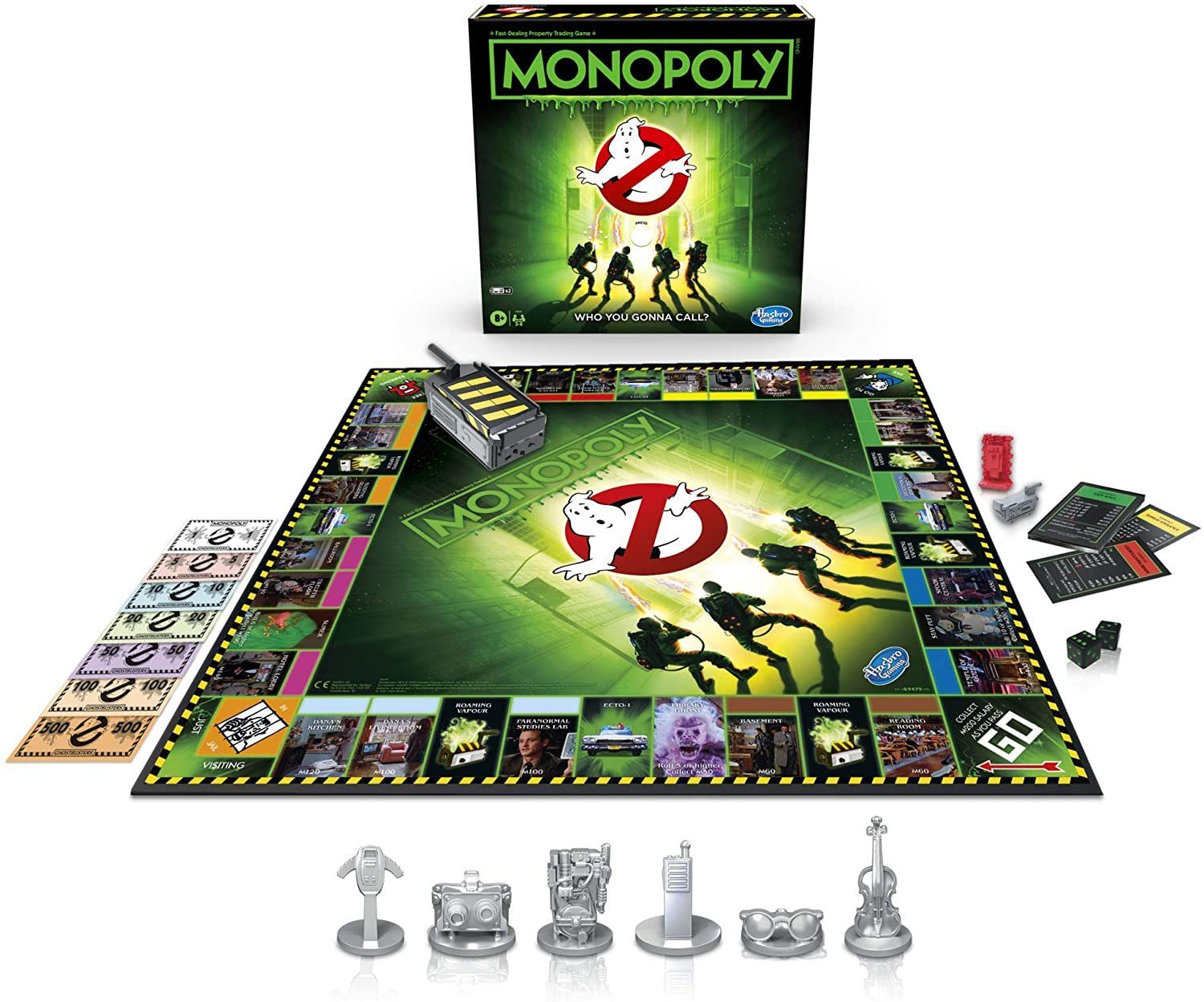 Hasbro Spiel Monopoly Ghostbusters (englisch), Brettspiel, in Englisch