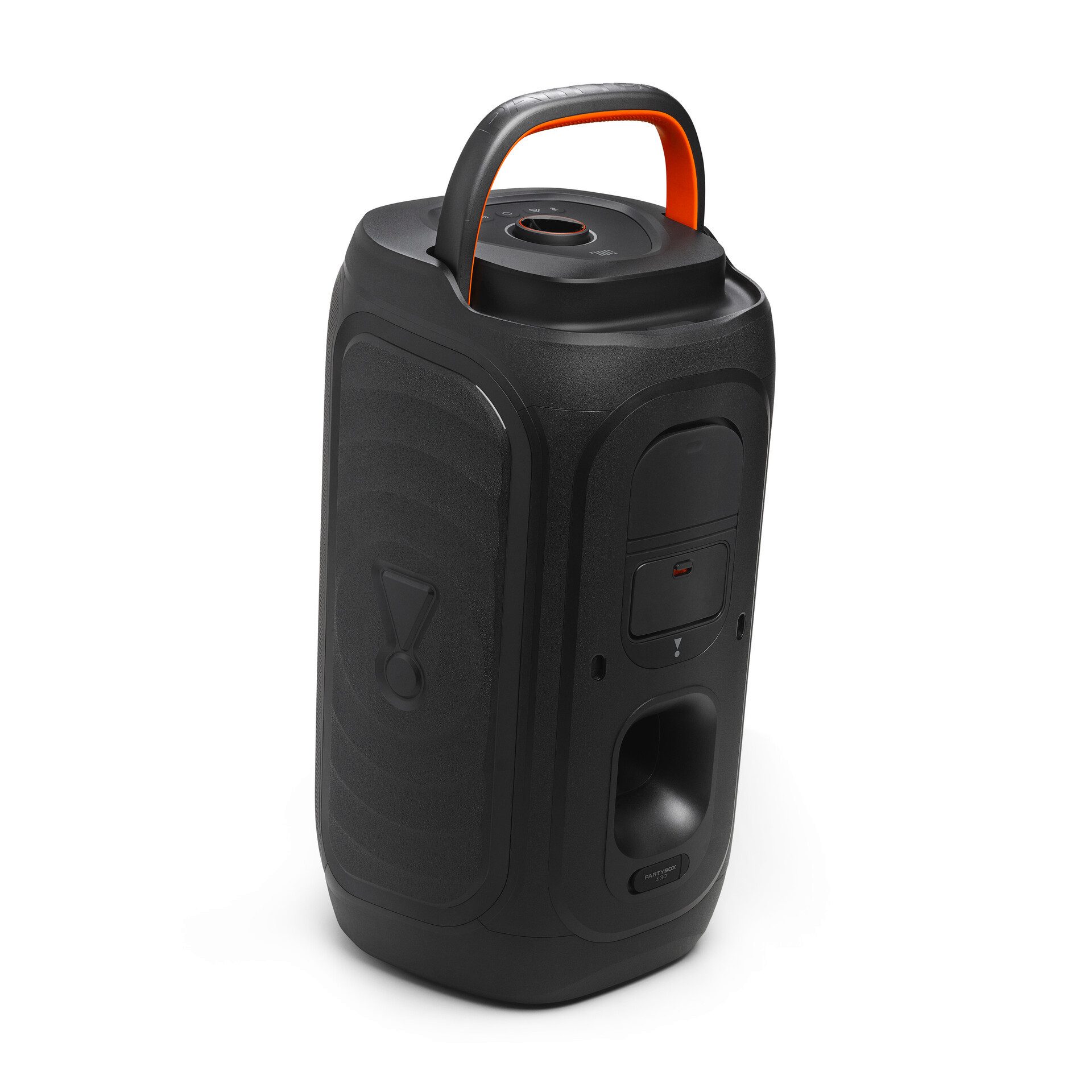 JBL PartyBox 130 Party-Lautsprecher (A2DP Bluetooth, Bluetooth, AVRCP Bluetooth, 200 W, Tragbarer Partylautsprecher mit legendärem JBL Sound und Lichtshow)