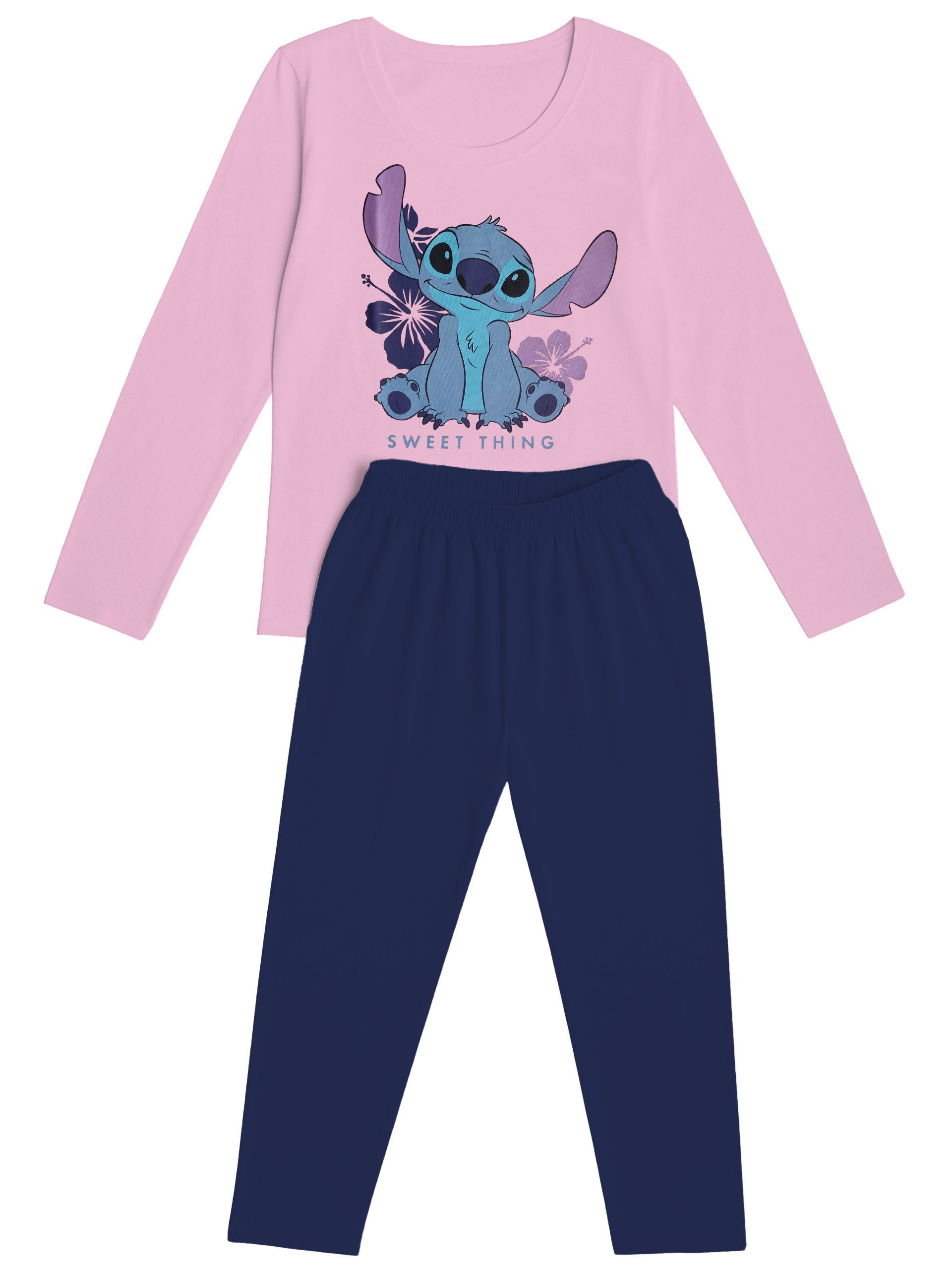 United Labels® Schlafanzug Disney Lilo & Stitch Schlafanzug Pyjama Set Lang günstig online kaufen