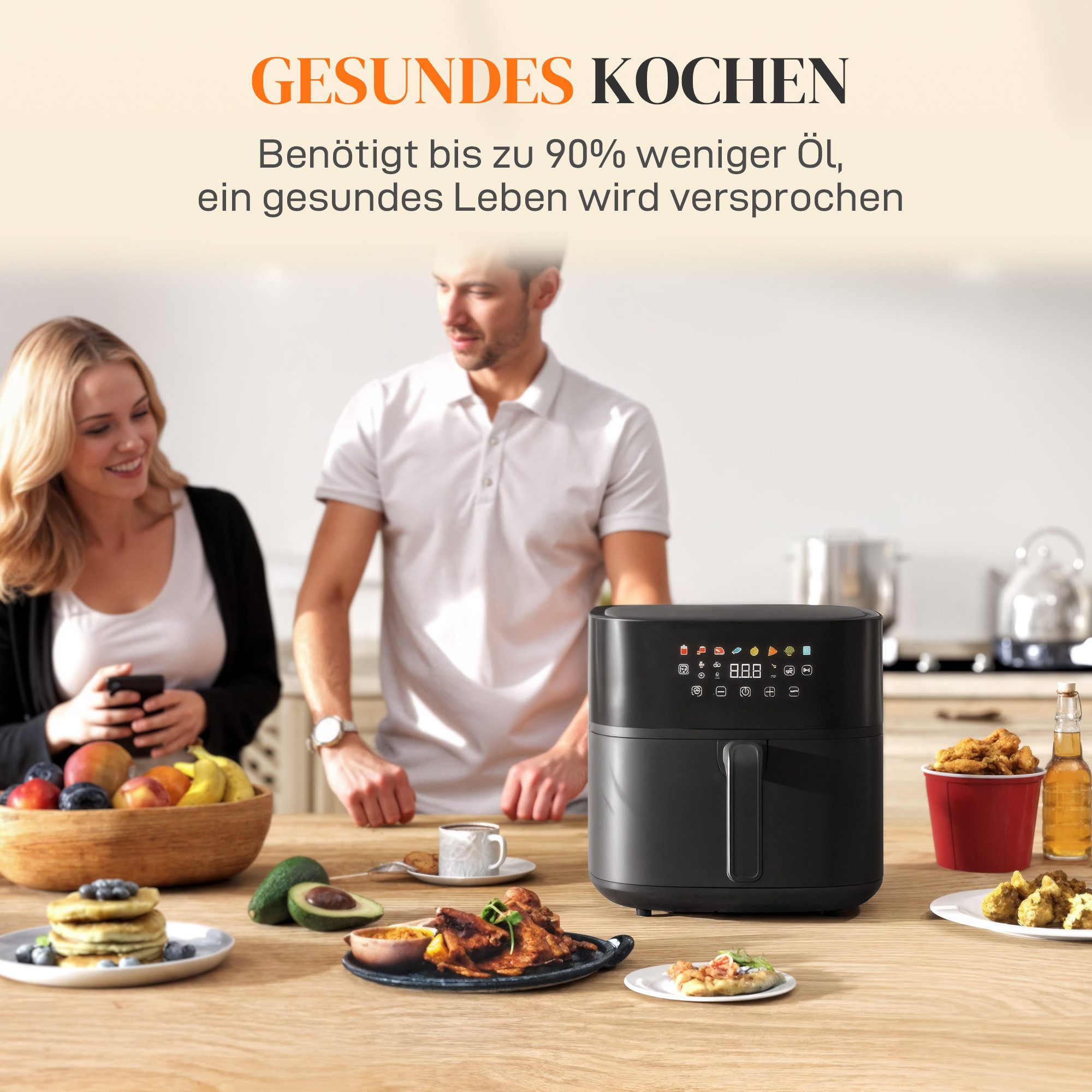 Novzep Heißluftfritteuse