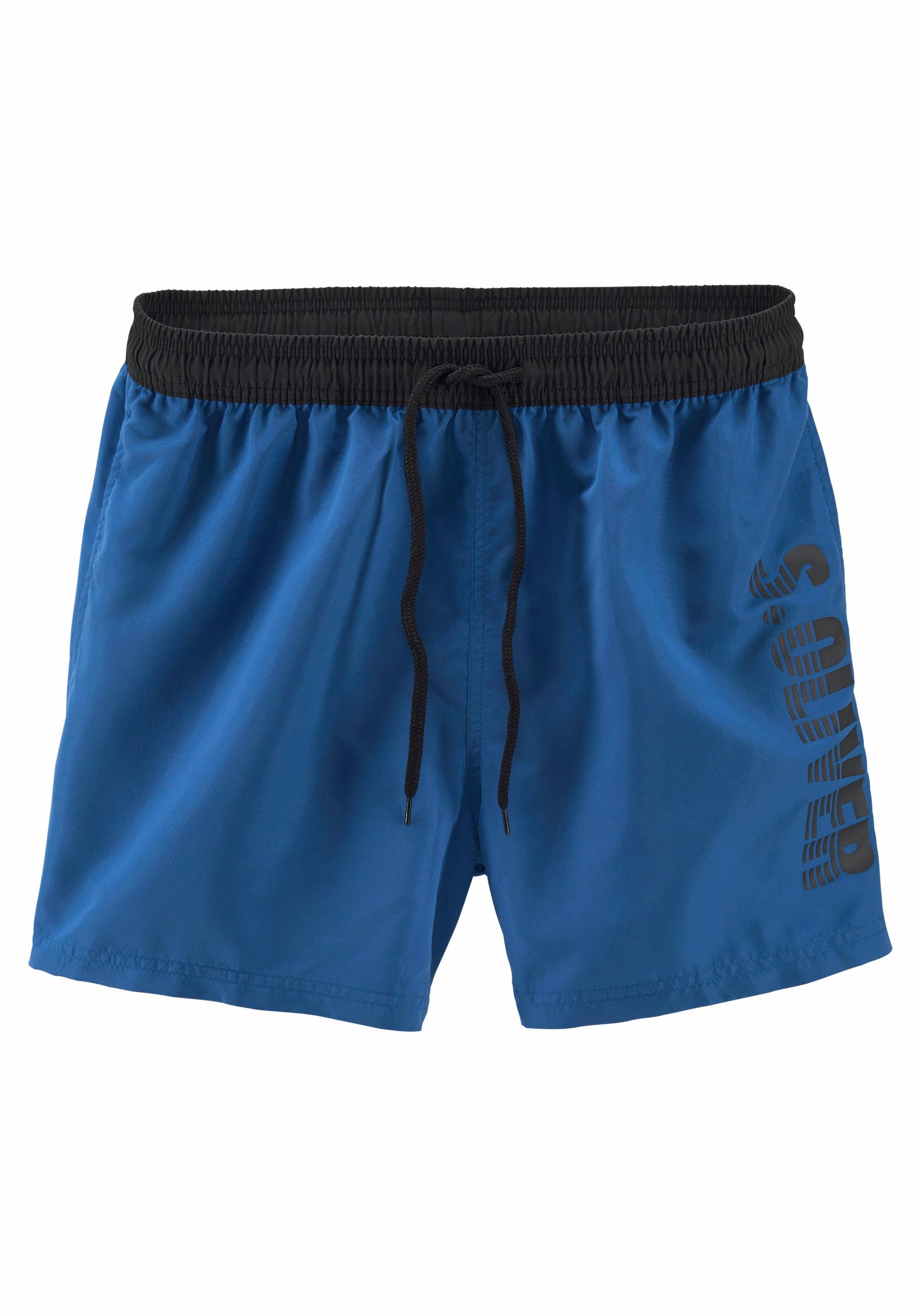 blau (Kurzgröße) s.Oliver Badeshorts