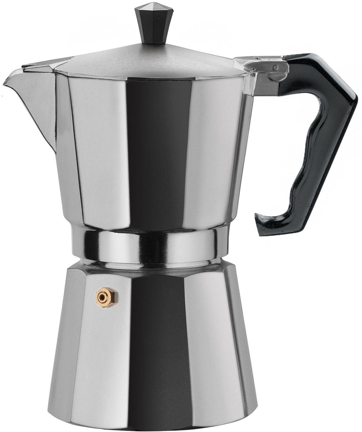 gnali & zani Espressokocher, Aluminium, auch als Camping-Kocher geeignet, Made in Italy