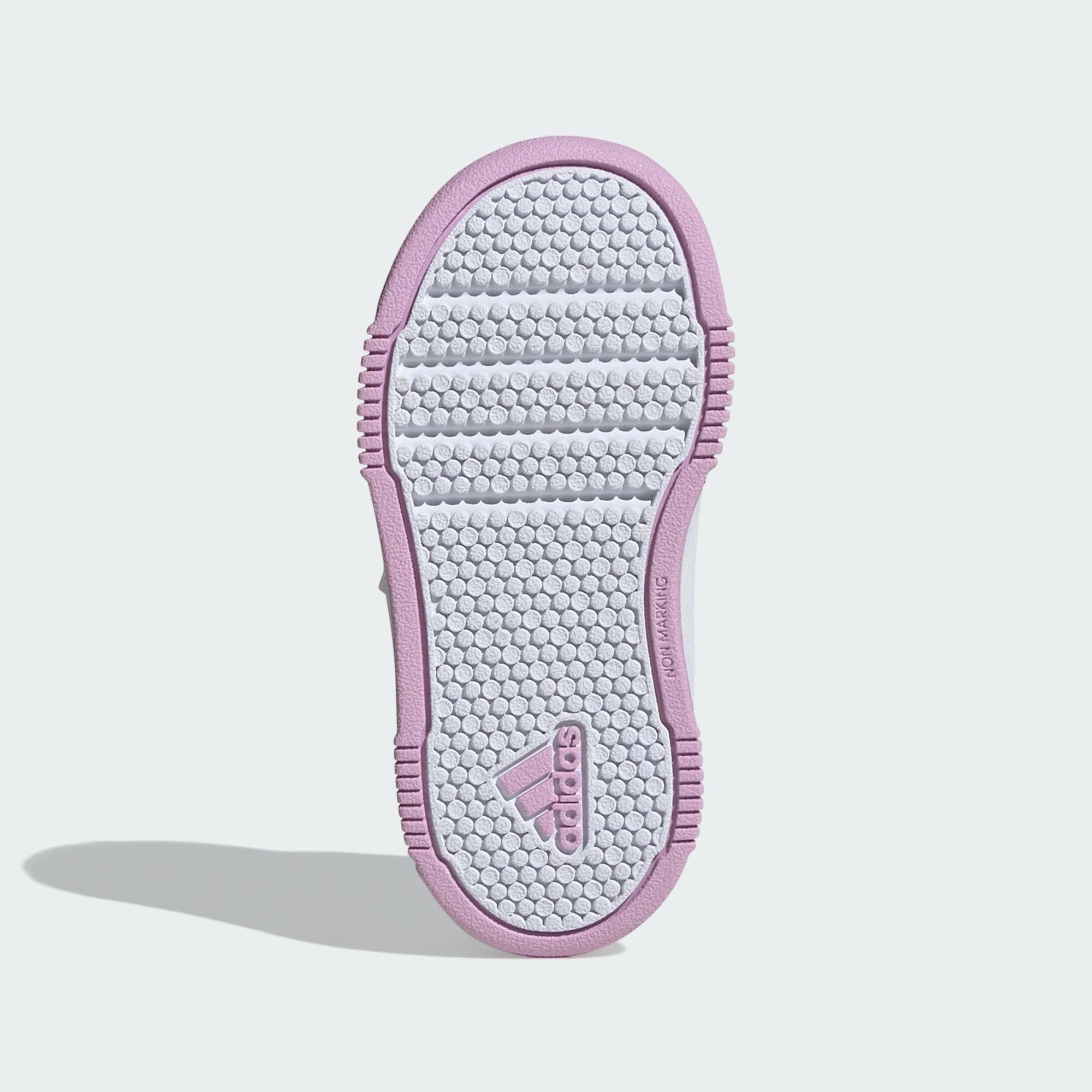 Chalk / Sneaker adidas LOOP Sportswear AND Lilac White / Aqua Semi SCHUH HOOK Flash TENSAUR Bliss