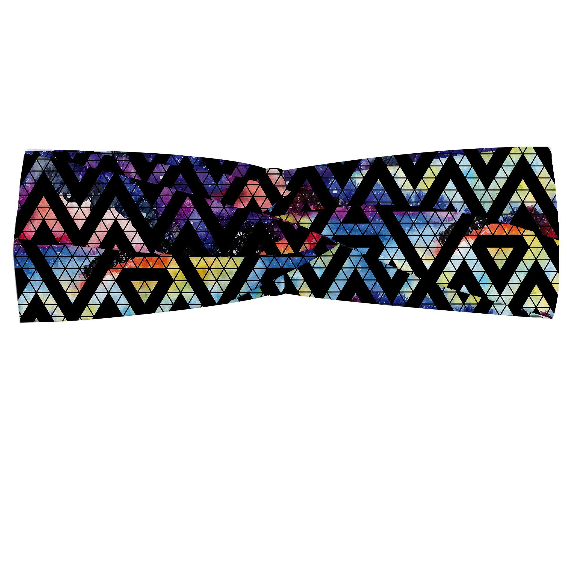 Abakuhaus Stirnband Elastisch und Angenehme alltags accessories Geometrisch Galaxy Theme Linien