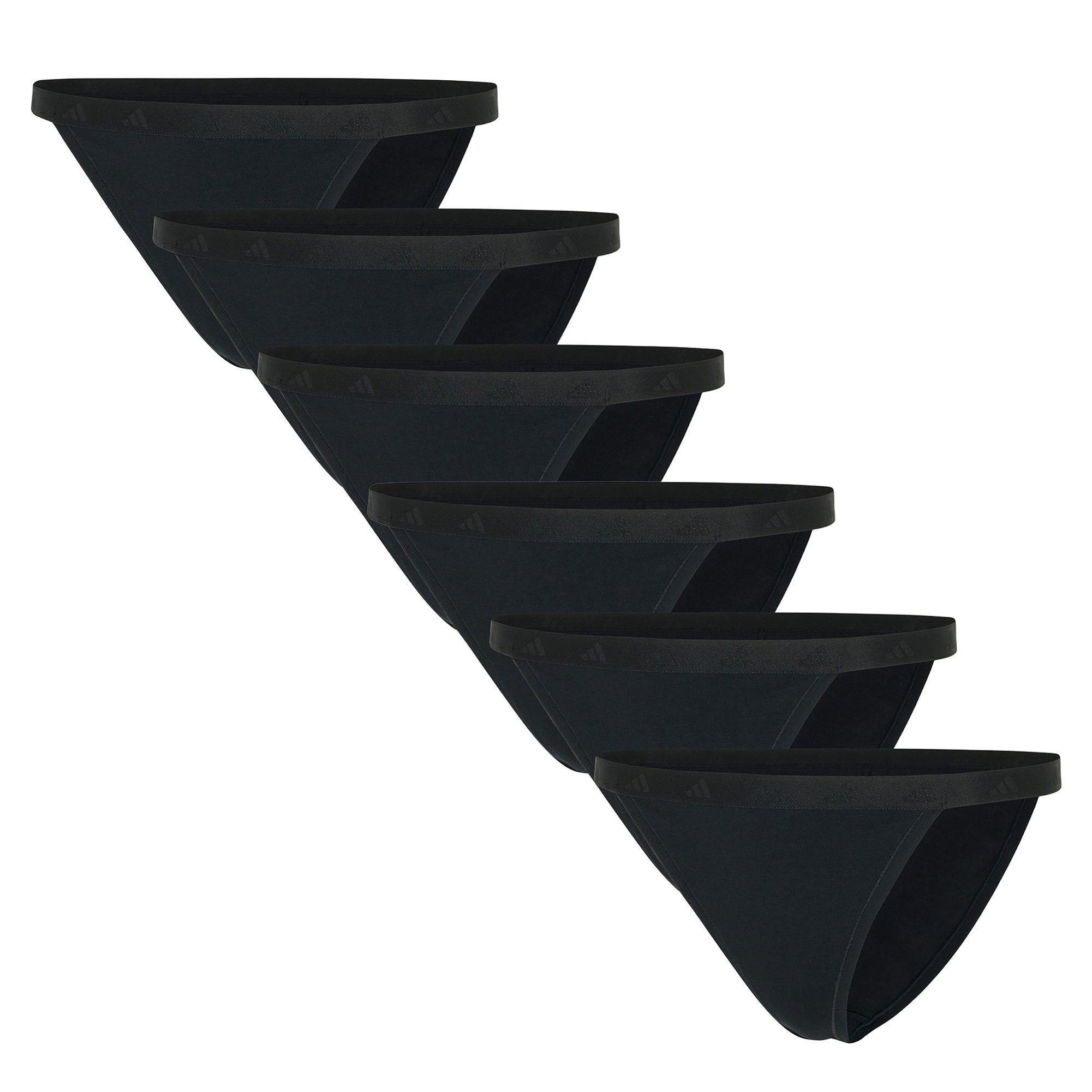 adidas Sportswear Slip Damen Slip 6er Pack Baumwolle (Packung, 6er Pack)