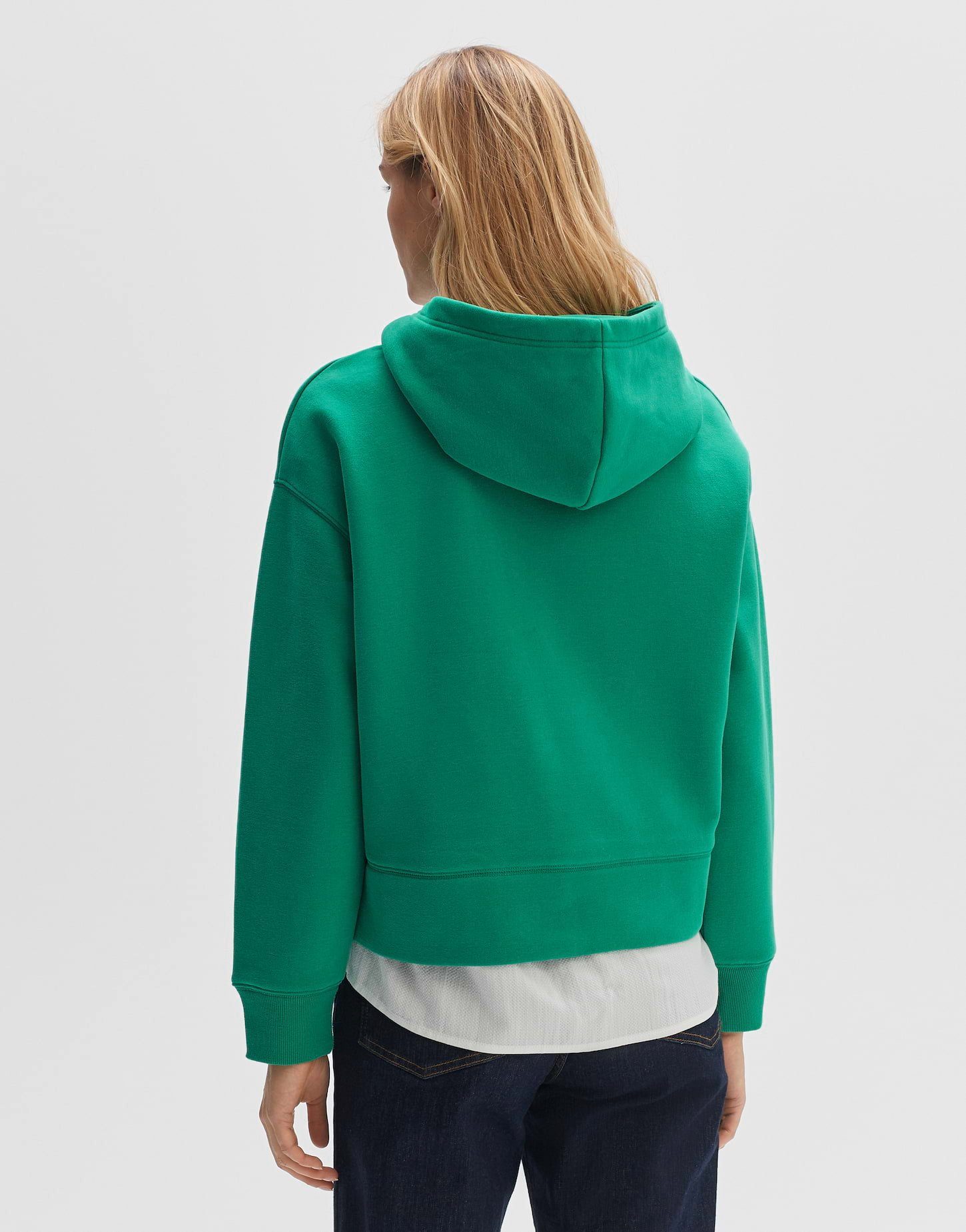 Kapuzensweatshirt pepper green OPUS