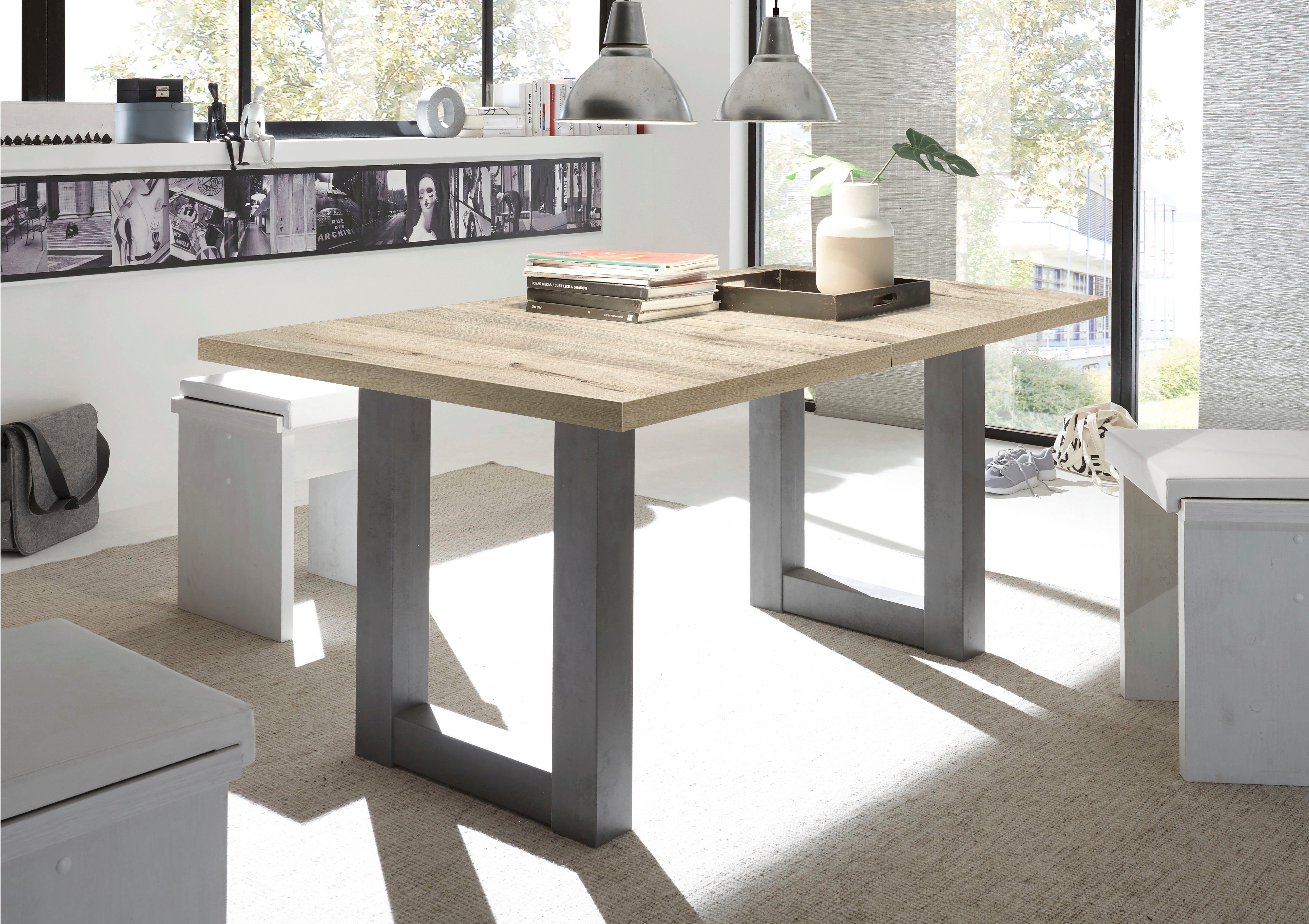Mäusbacher Esstisch "Mister TOPSELLER", mit Auszug (160-210 cm), Gestell in günstig online kaufen