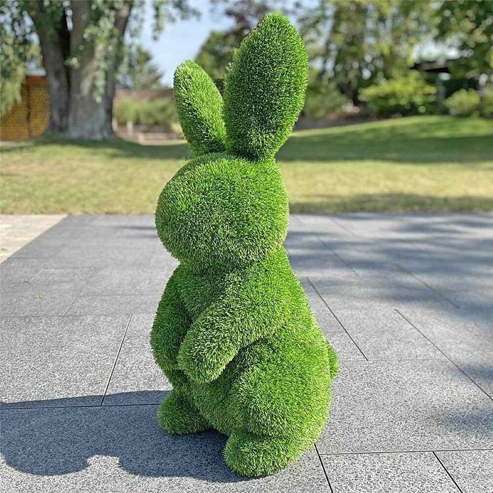 Kögler Gartenfigur AniPlants Grasfigur Hase – wetterfeste Gartendeko, 105 cm, modern, Modernes Design und hochwertige Verarbeitung