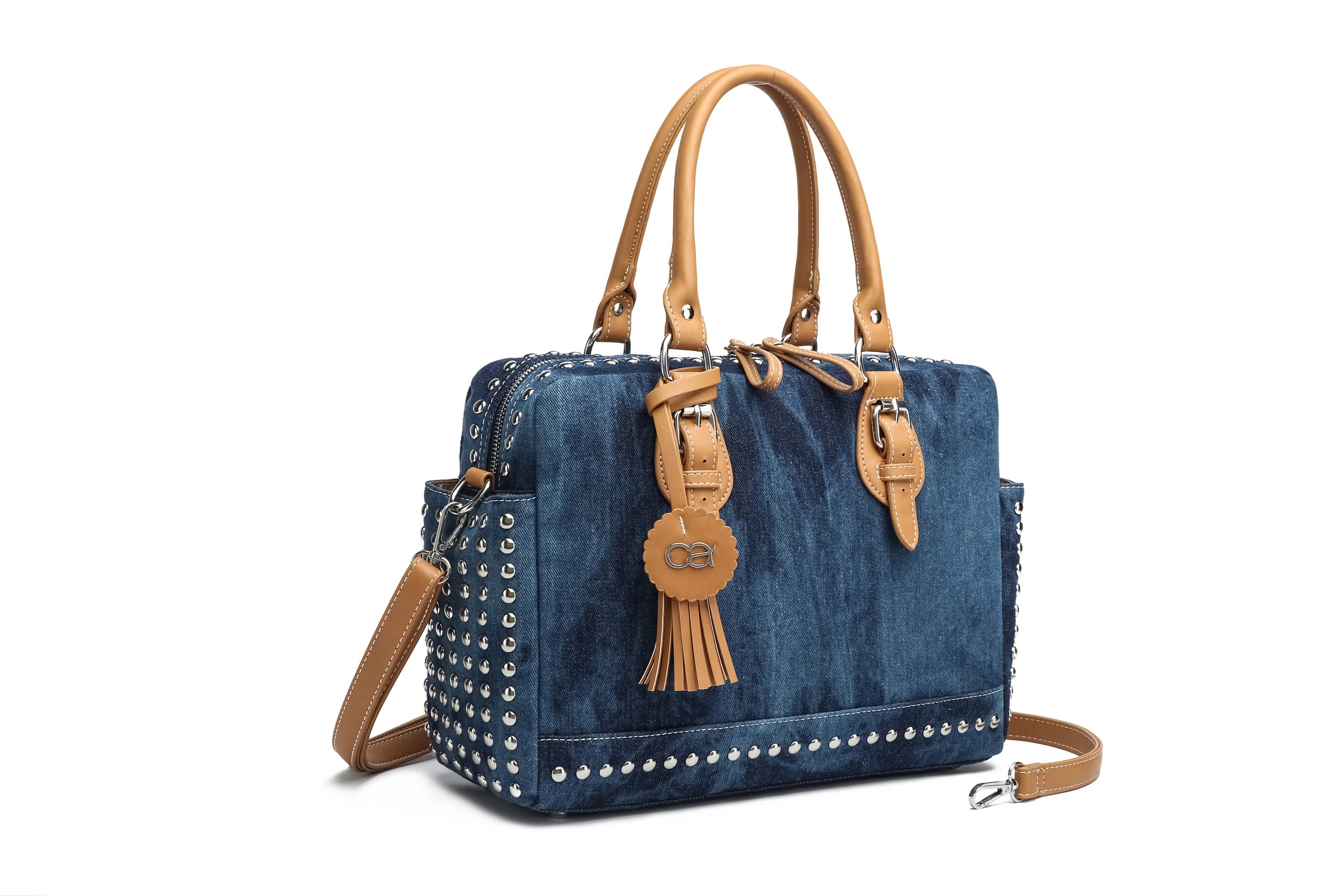 Schultertasche Denim