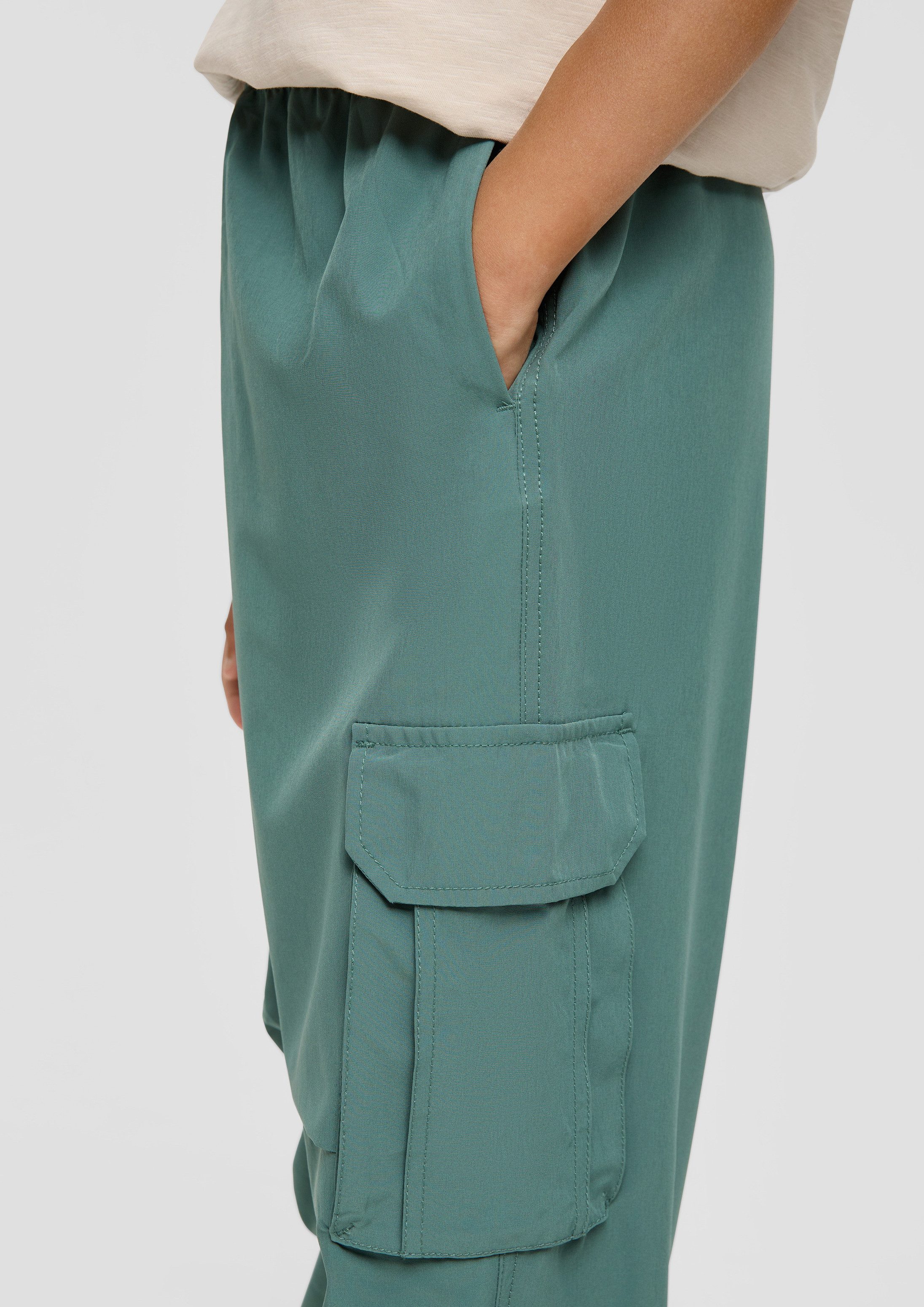 s.Oliver Chinos Hose Parachute Pants im Cargo-Stil
