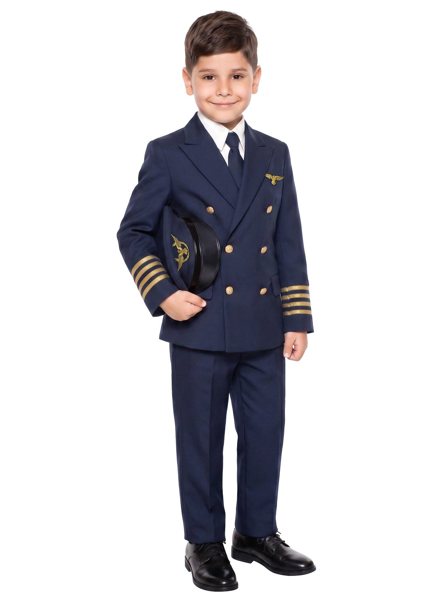 Maskworld Kostüm Pilot Kostüm - Karneval Faschingskostüm Kinder, Zu Höherem berufen: Pilotenkostüm von MASKWORLD