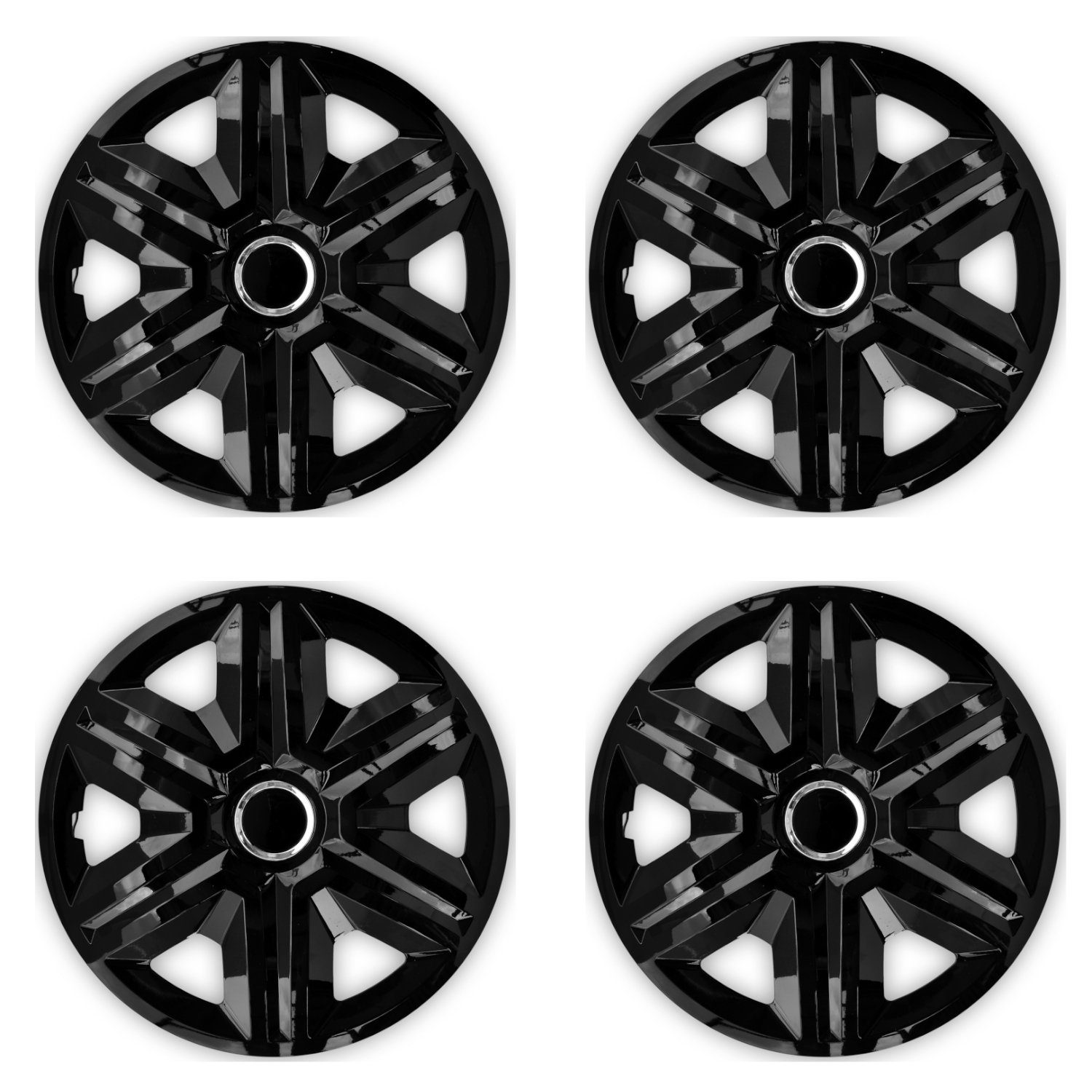 NRM Radkappen FAST, 15 in Zoll, (4-St) Universal Radkappen Radzierblenden 4 Stück 15"