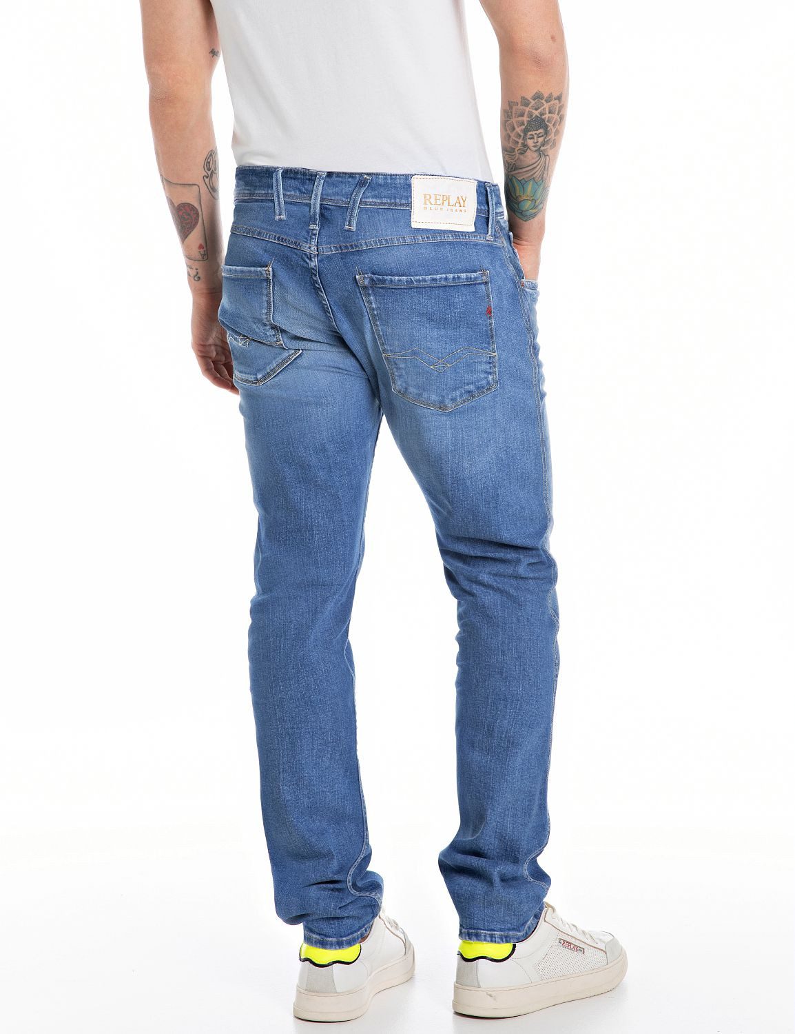 Replay Slim-fit-Jeans Anbass günstig online kaufen
