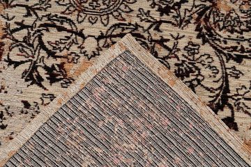 Teppich Kurzflorteppich Palaunu 200 Beige 80 x 150 cm, Qiyano, rechteckig, Höhe: 5 mm