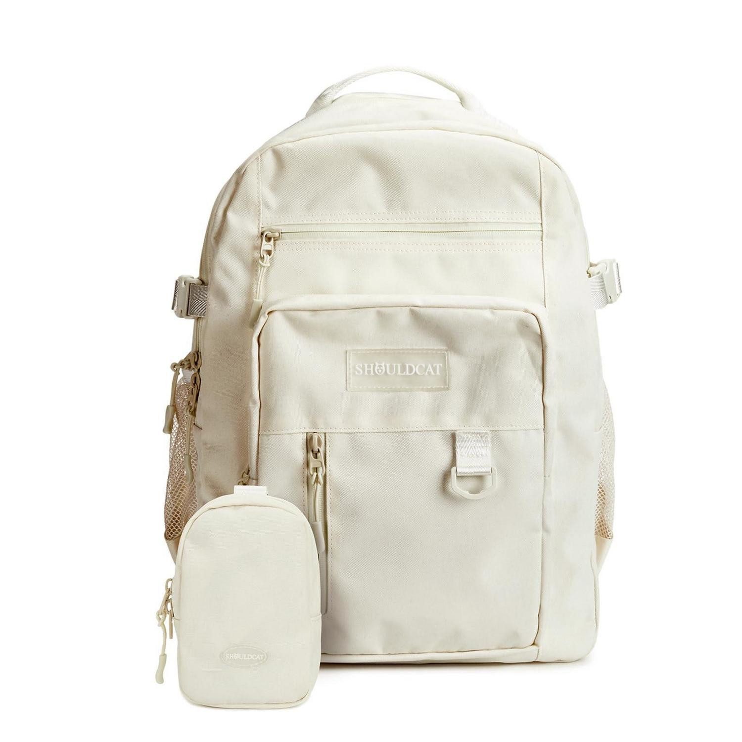 LuxusKollektion Schulranzen Rucksack 15.6 Zoll Laptopfach Weiss