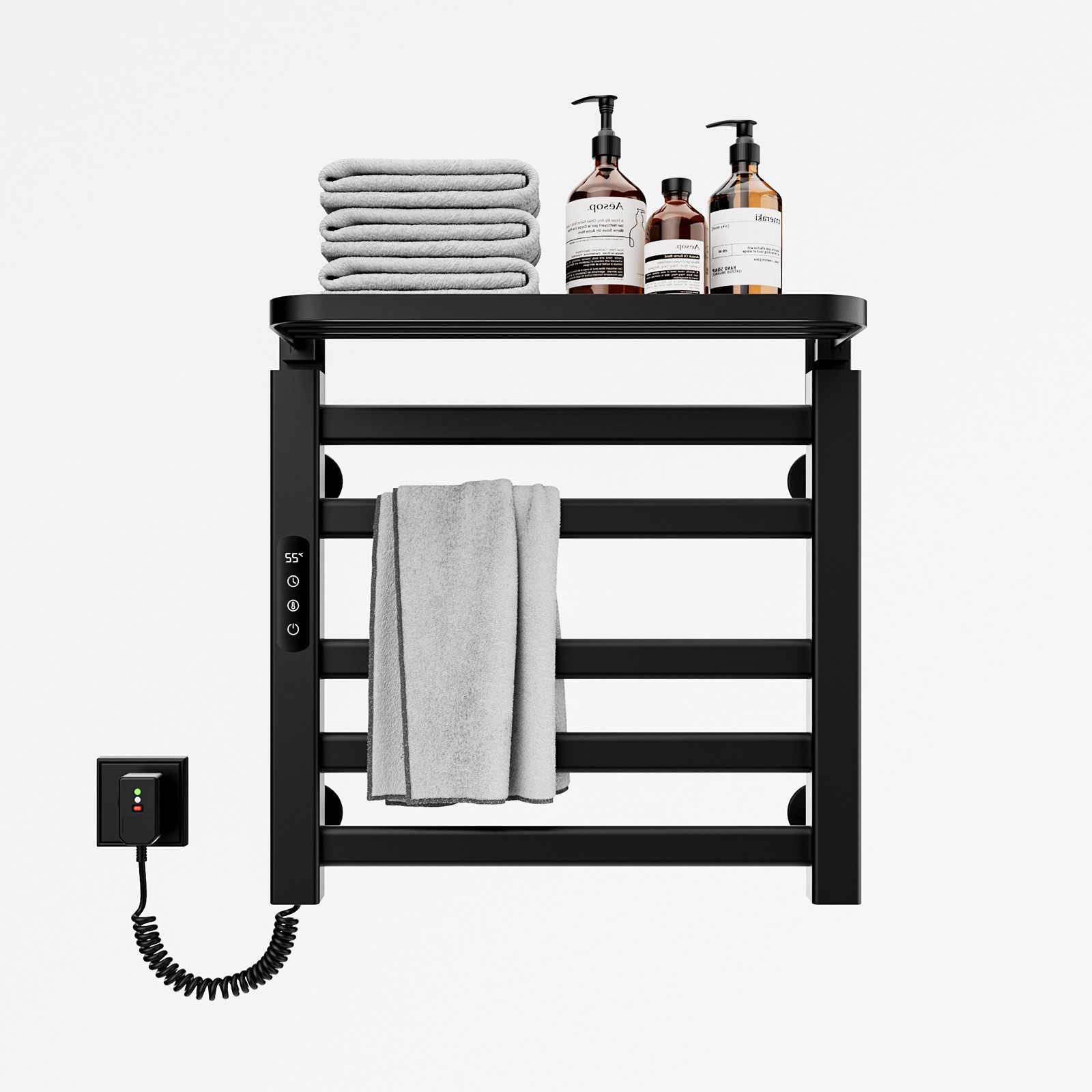 Oihpaw Elektrischer Badheizkörper 500x500mm,Intelligenter thermostatischer günstig online kaufen