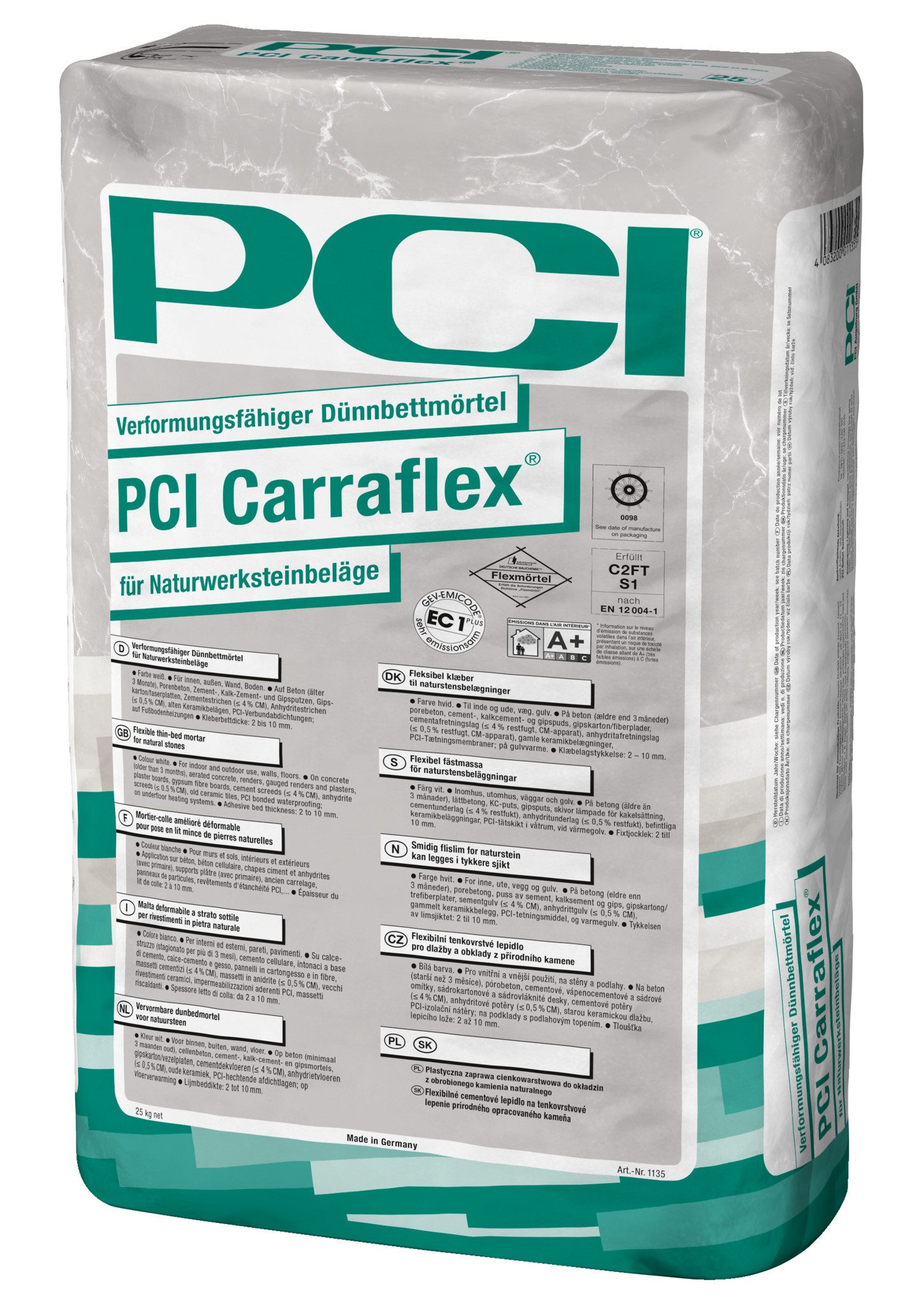 PCI Fliesenkleber PCI Carraflex® weiß 5 kg, 5 kg