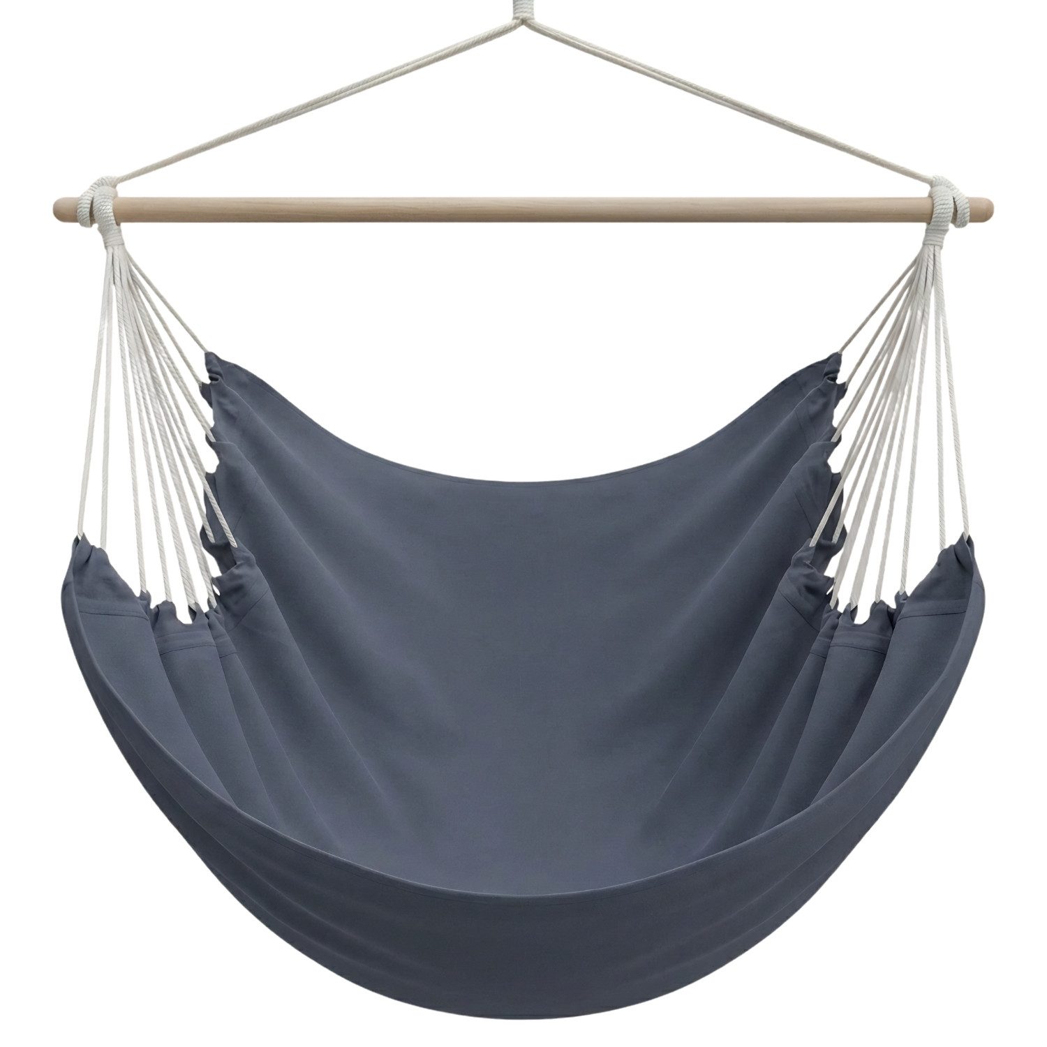 AMANKA Hängestuhl für 2 Personen: XXL Outdoor Hängesessel bis 150 kg - Garten und Balkon, 185 x 130 cm Hängesitz für Kinder und Erwachsene - 360° Relaxsessel