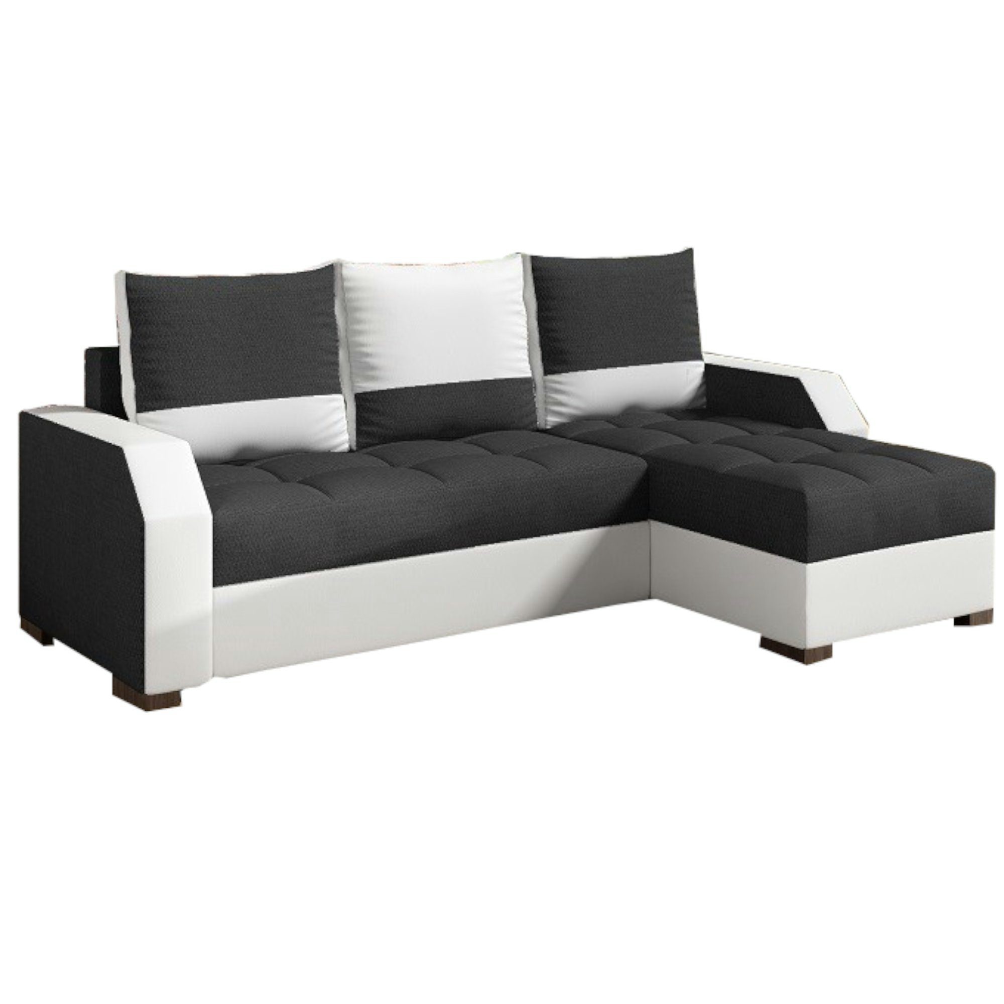 MOEBLO Ecksofa LORIS, Eckcouch mit Schlaffunktion günstig online kaufen