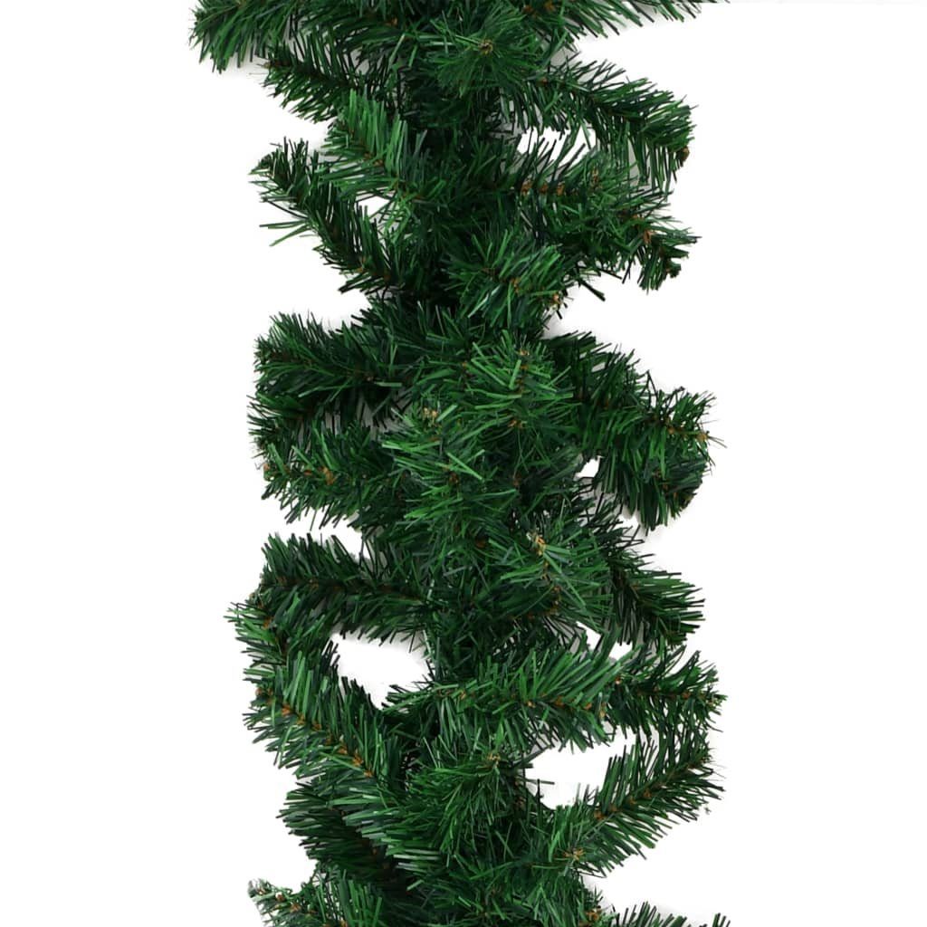 furnicato Weihnachtsbaumkugel Weihnachtsgirlanden 4 Stk. 270 cm Grün PVC