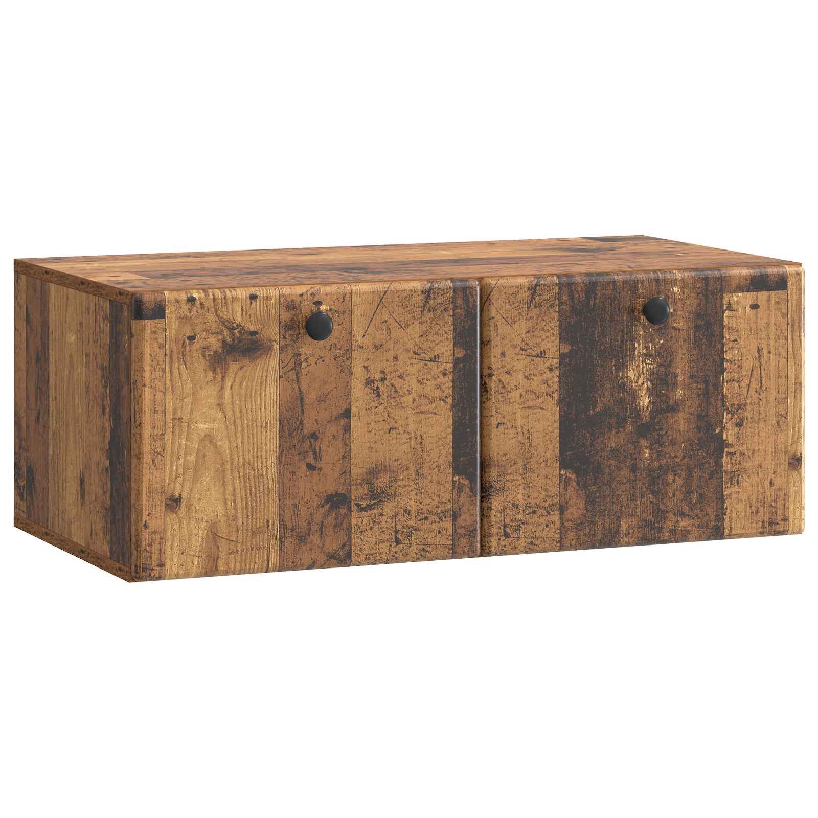 vidaXL TV-Schrank Wandmontierter TV-Schrank 78,5 x 41 x 30 cm Altholz (1-St)