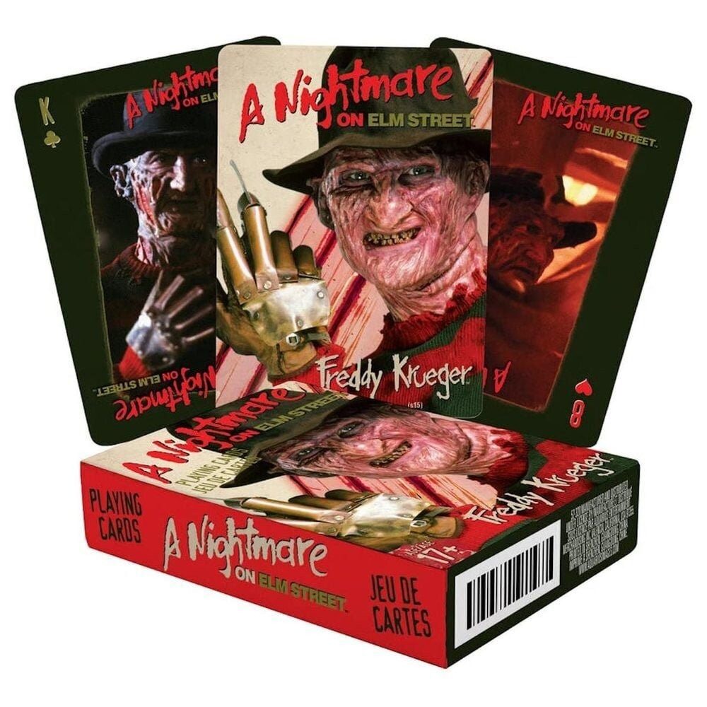 Aquarius Spiel Nightmare on Elm Street Spielkarten Freddy