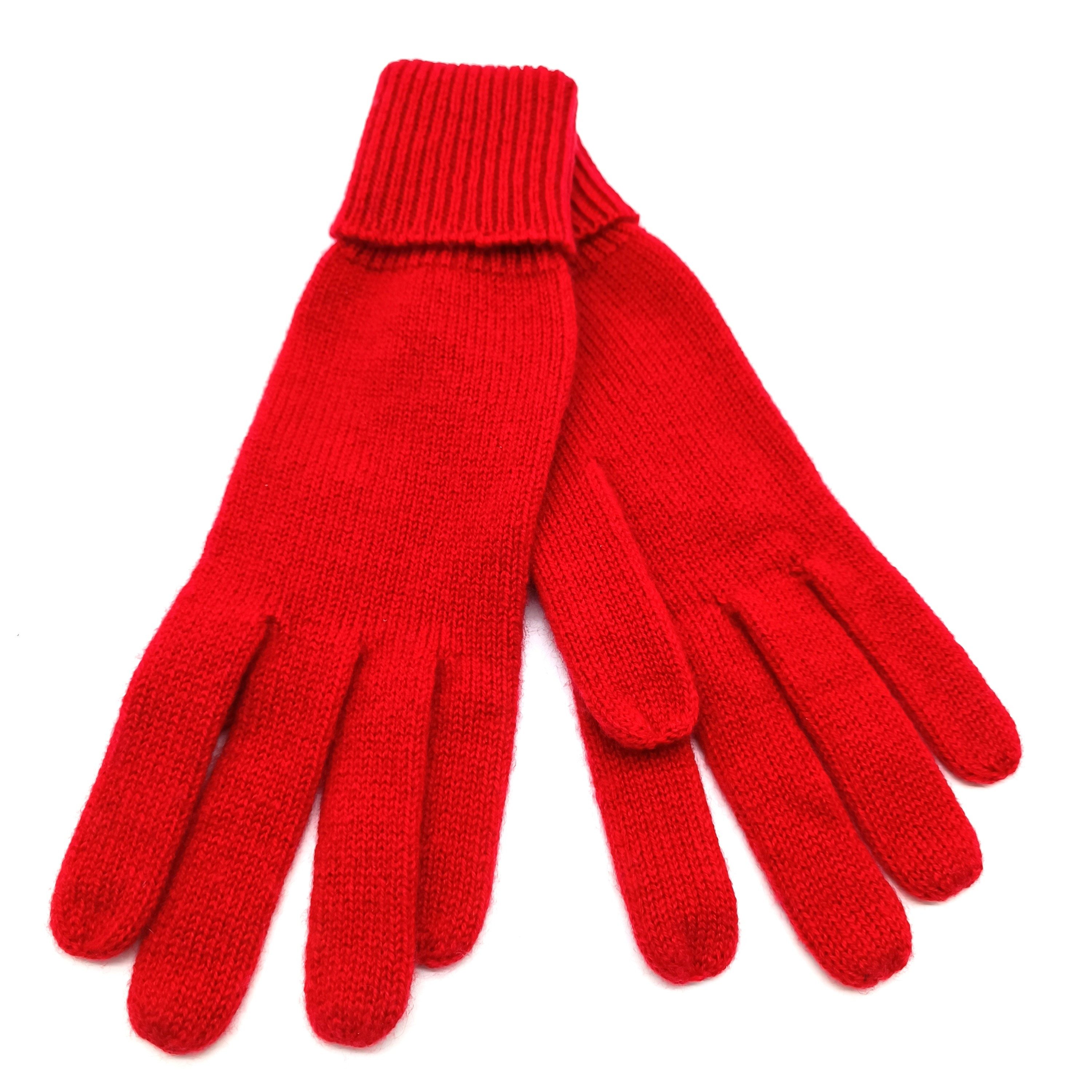 Fiebig Strickhandschuhe DA-Strickhandschuh rot