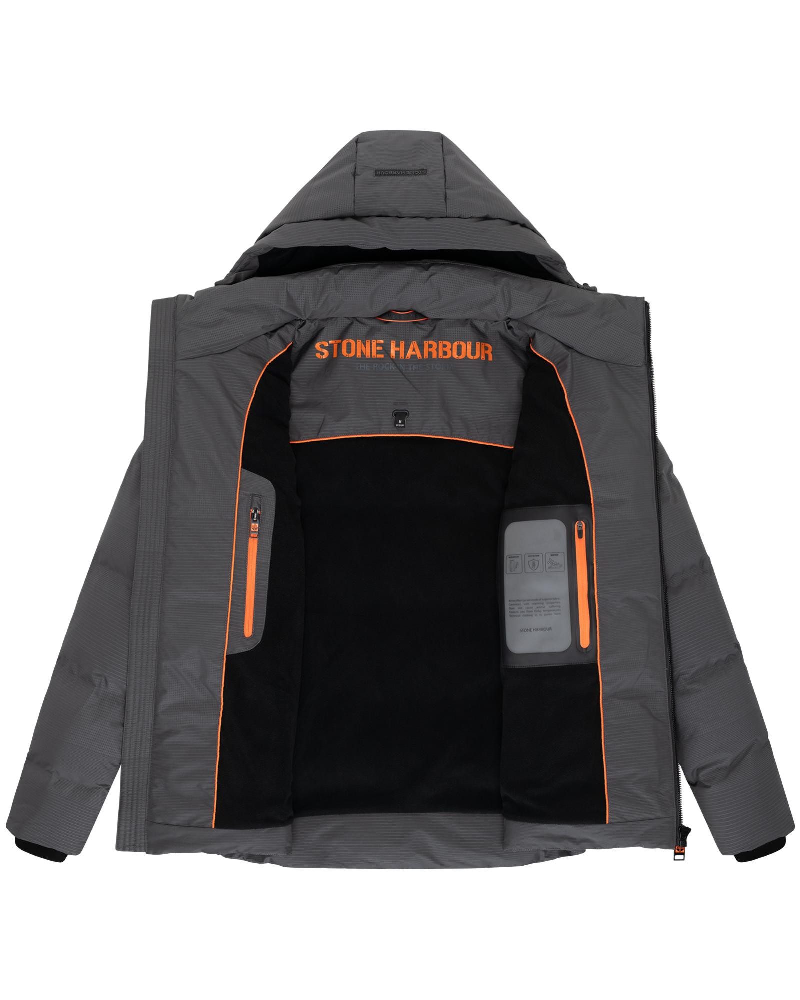 Stone Harbour Steppjacke Gavriloo XX Gesteppte Winterjacke mit abnehmbarer Kapuze
