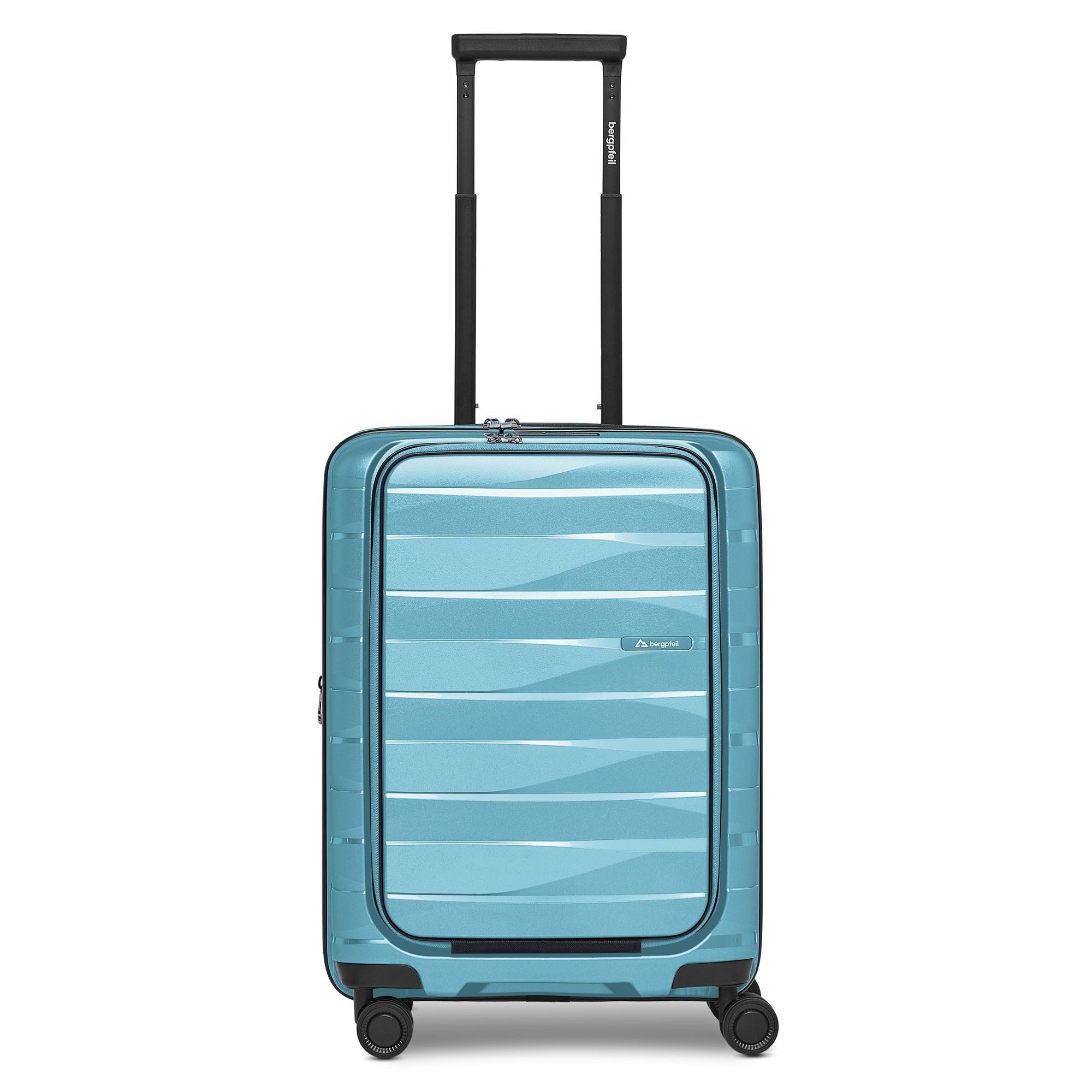 Trolley Travel 4 Rollen Kabinentrolley 55 cm Laptopfach mit Dehnfalte