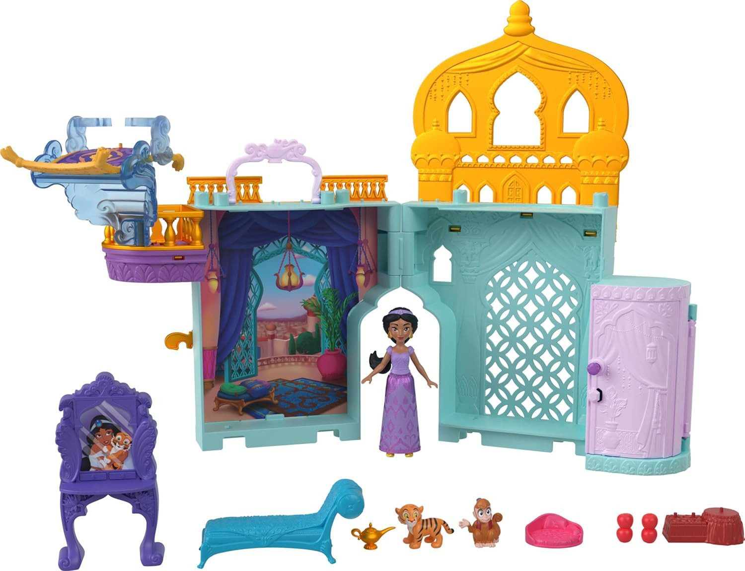 Mattel® Spielwelt Mattel Disney Prinzessin Jasmins Stapelschloss JDP56