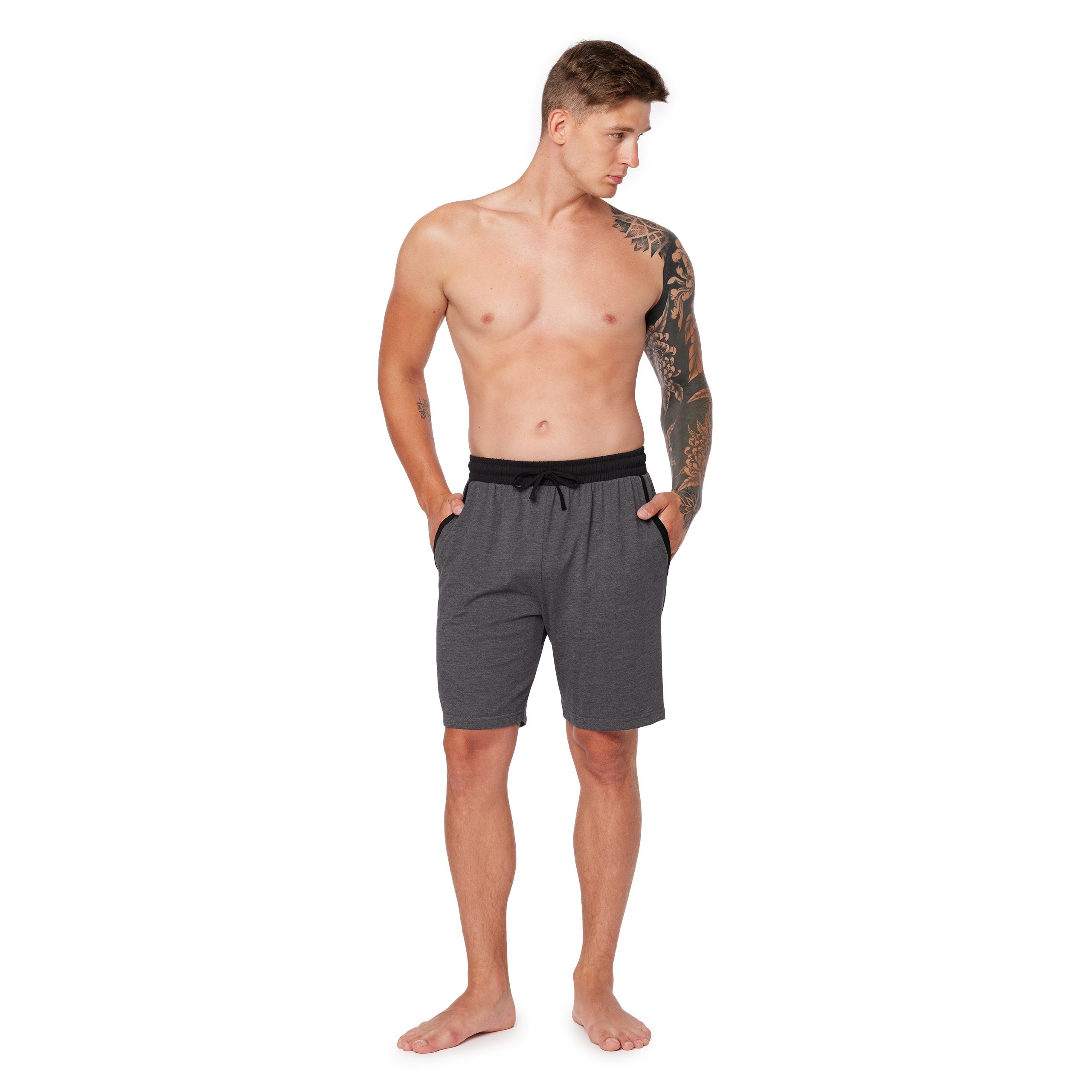 Ladeheid Pyjamashorts Herren Schlafanzughose kurz Herren günstig online kaufen