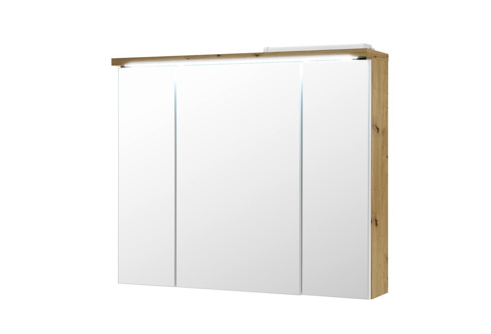 PREISBRECHER Spiegelschrank Peter 80 x 69 günstig online kaufen