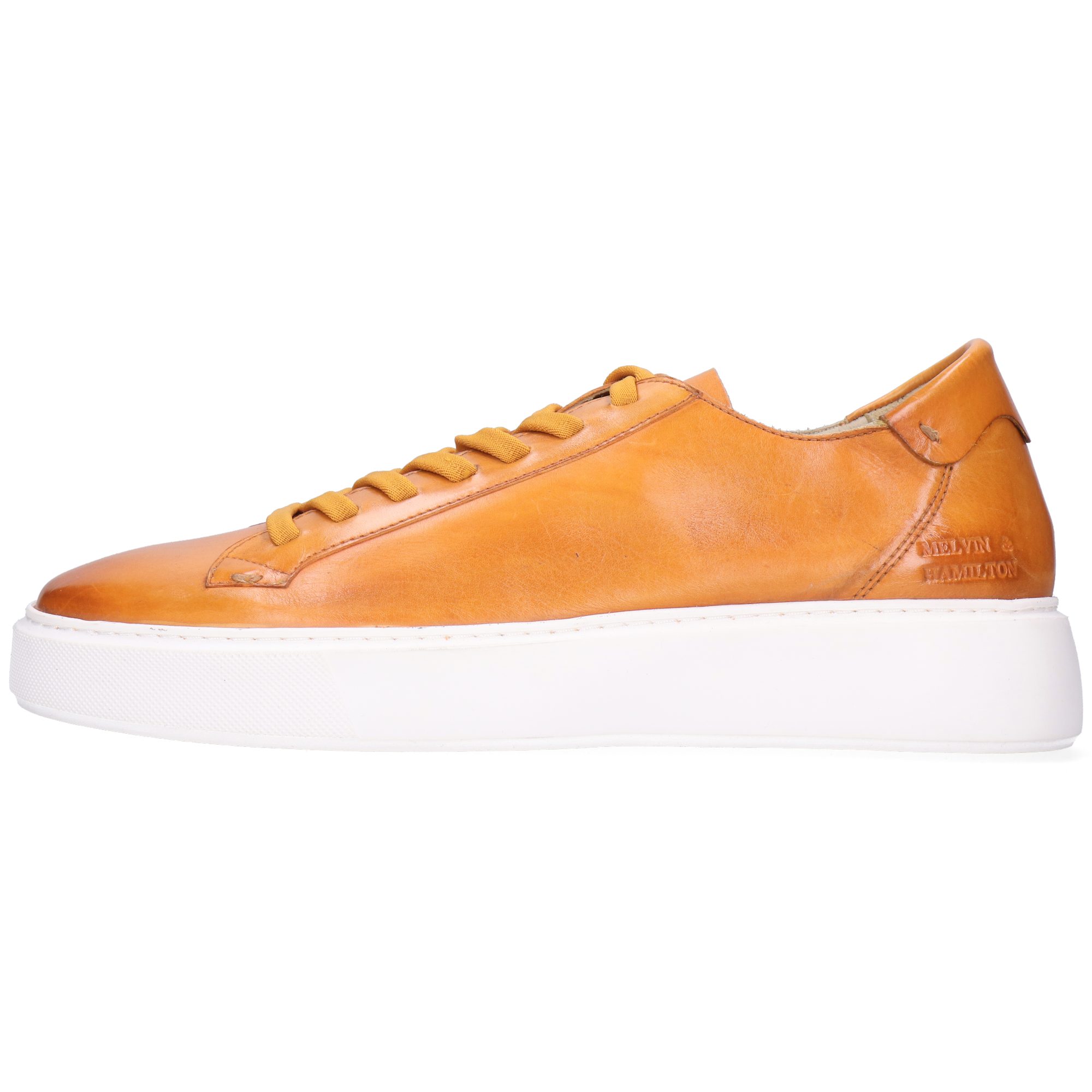 Melvin & Hamilton Evan 1 Leder-Sneakers für Herren Sneaker Plateausohlen, Echtes Leder, Herausnehmbare Innensohle