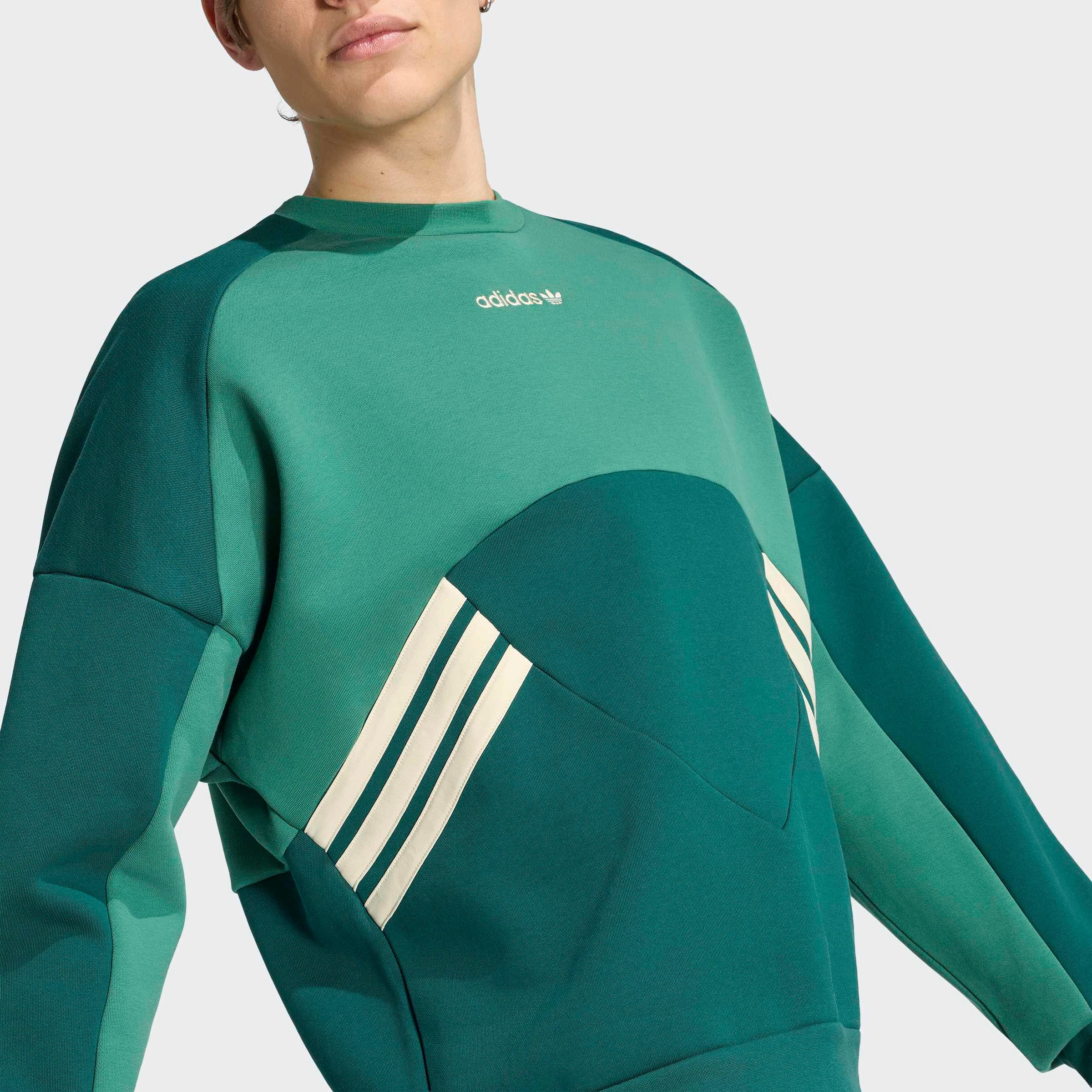 adidas Originals Sweatshirt MUC CRW für Erwachsene, mit Rundhalsausschnitt, ohne Verschluss, normale Länge